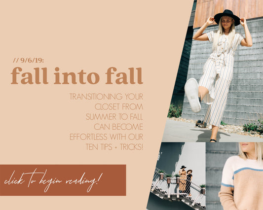 Fall into Fall