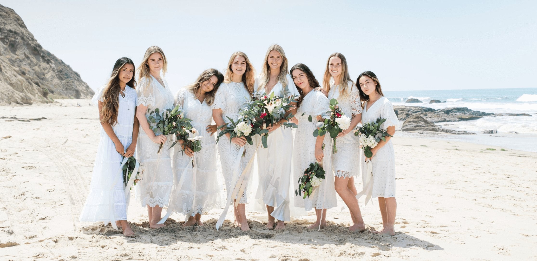 called to surf bridesmaid dresses Called to Surf