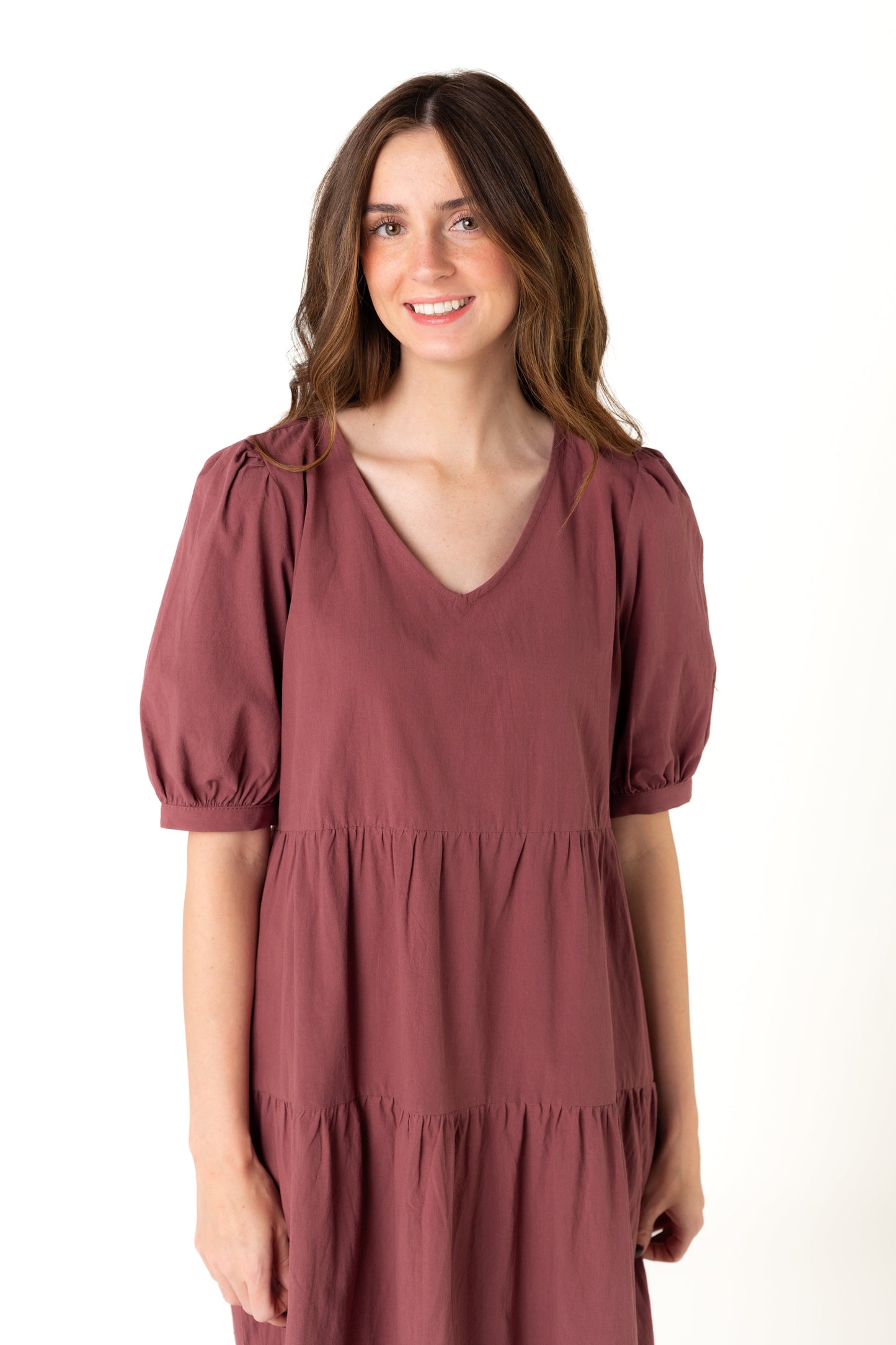 Brass & Roe Jayden V-Neck Dress WOMEN'S DRESS brass & roe