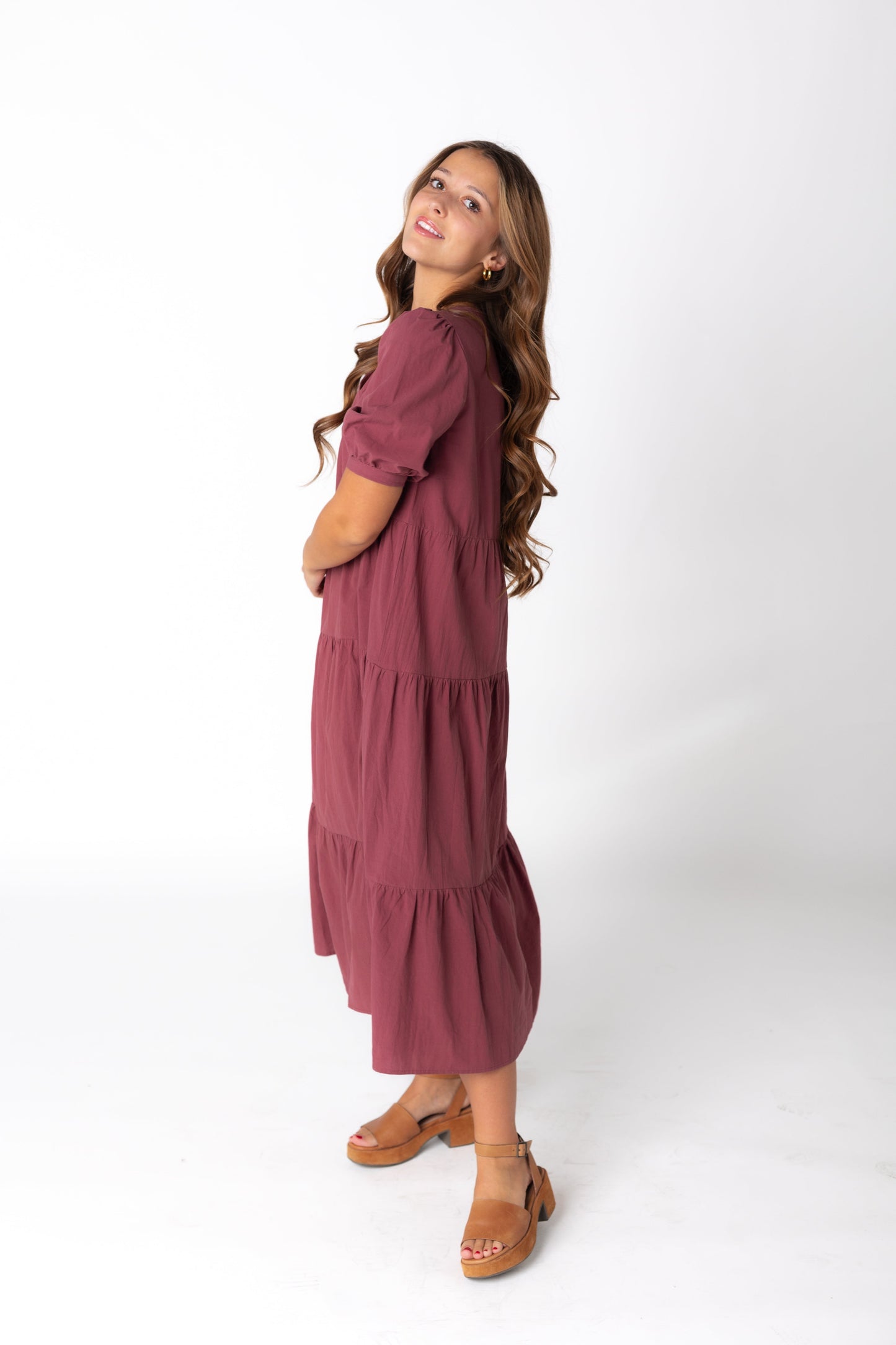 Brass & Roe Jayden V-Neck Dress WOMEN'S DRESS brass & roe