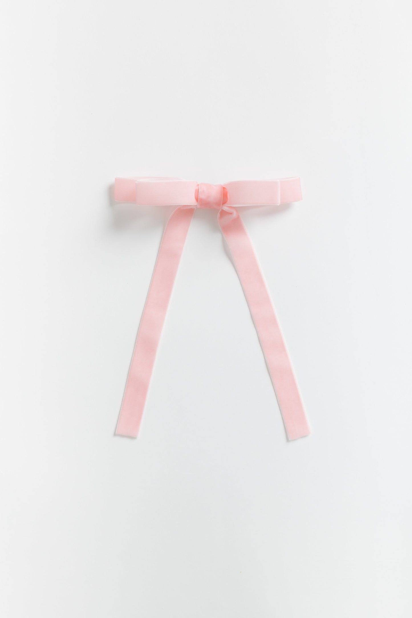 Velvet Hair Bow WOMEN'S HAIR ACCESSORY Cove Accessories Pink 6" wide x 8" long