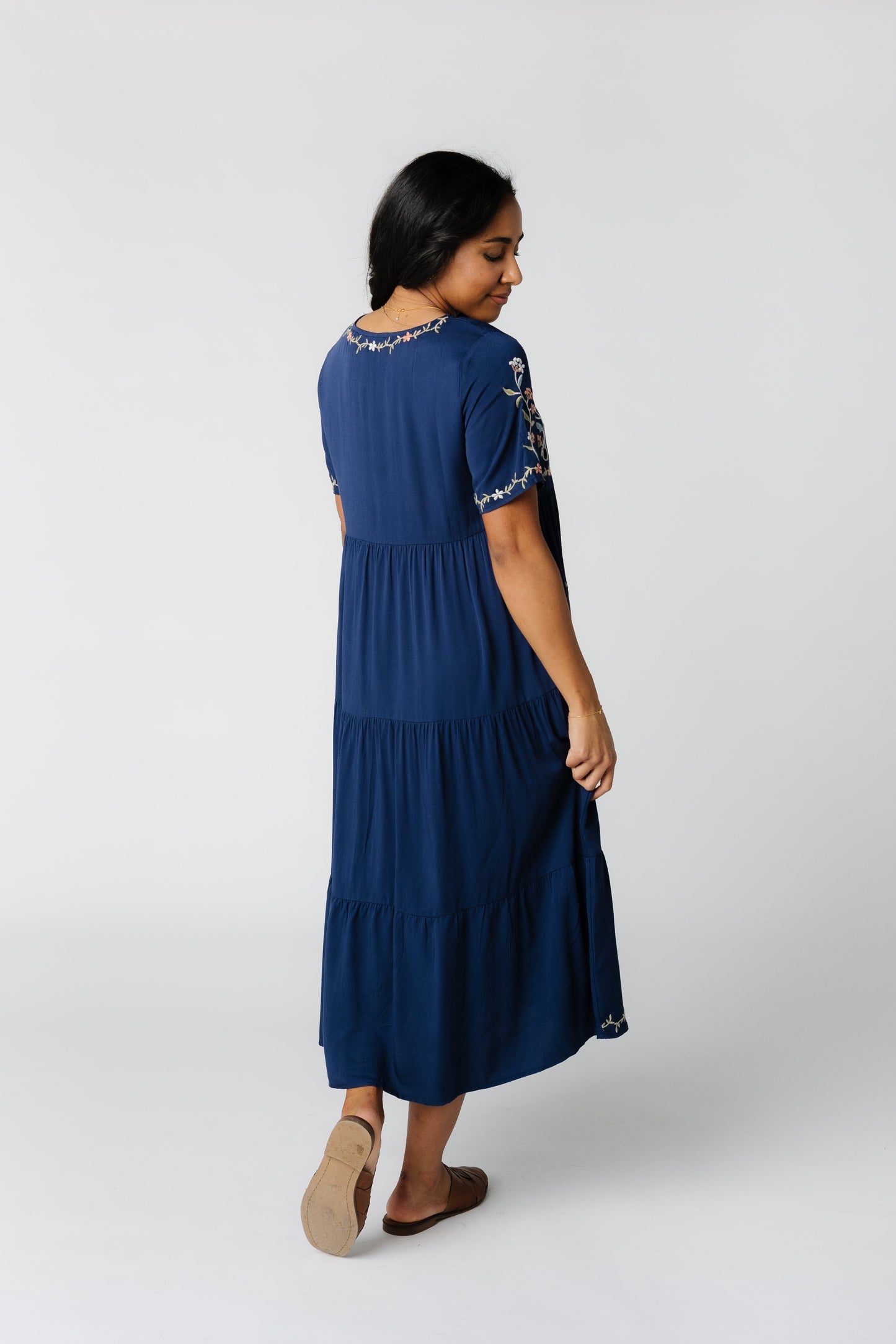 Cathy Embroidered Pocket Dress WOMEN'S DRESS Tea N Rose 