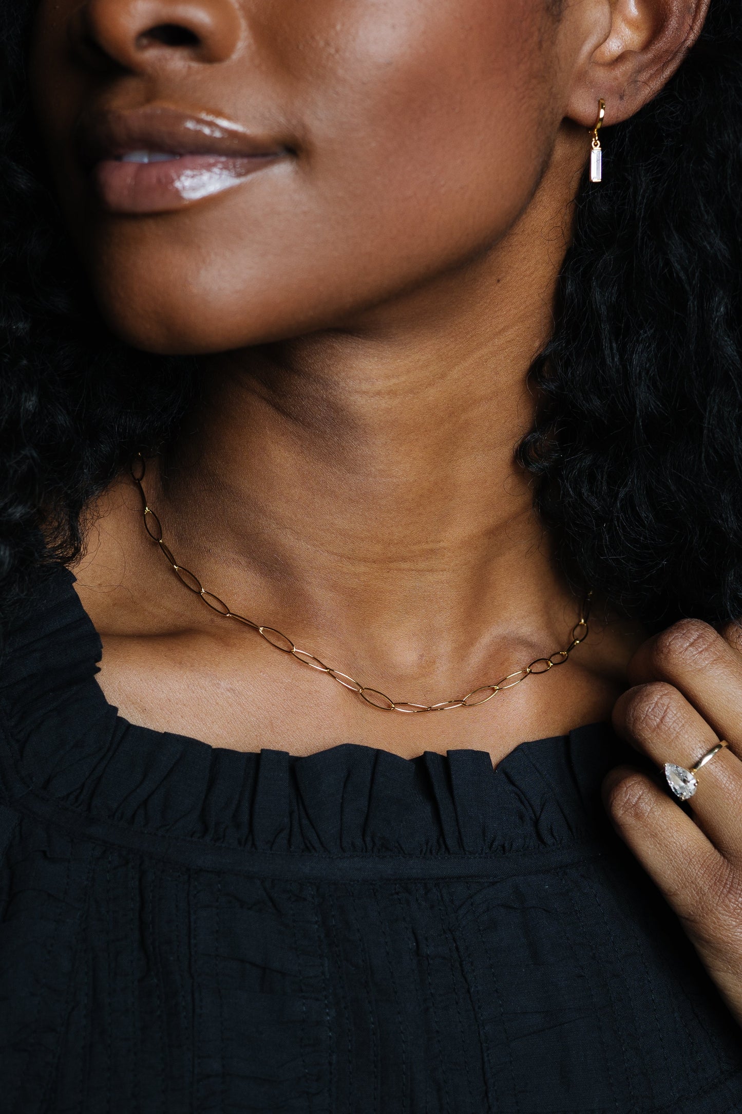 Boat Chain Gold Necklace WOMEN'S JEWELRY Cove