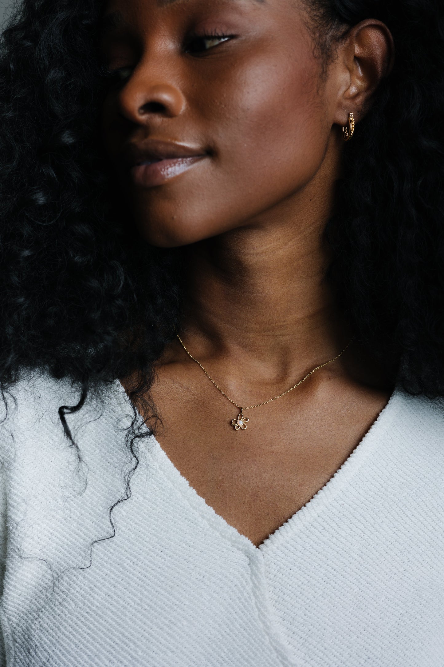 Cove Daisy Retro Necklace WOMEN'S NECKLACE Cove Accessories