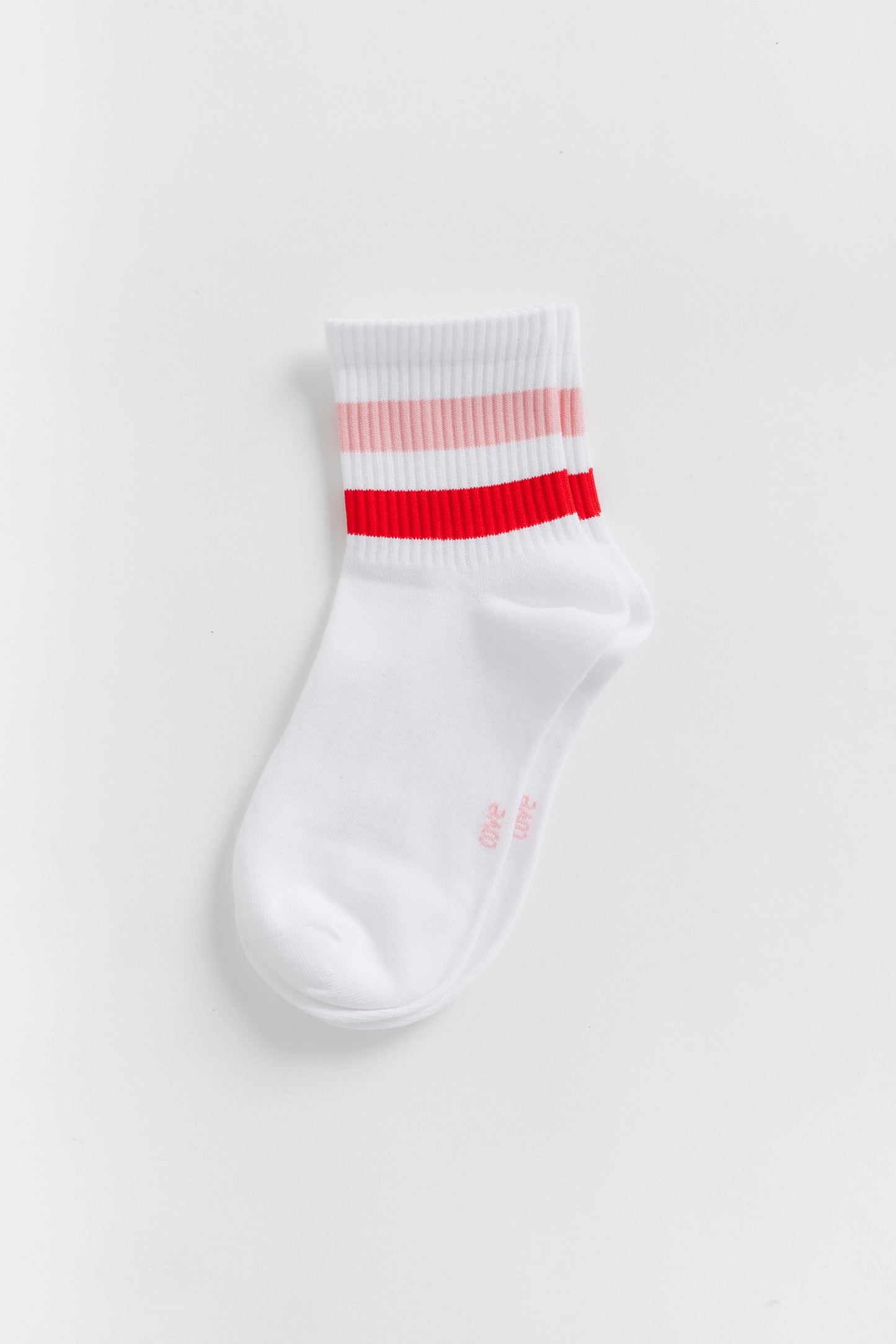 Cove Athletic Quarter Socks WOMEN'S SOCKS Cove Accessories Pink/Red OS