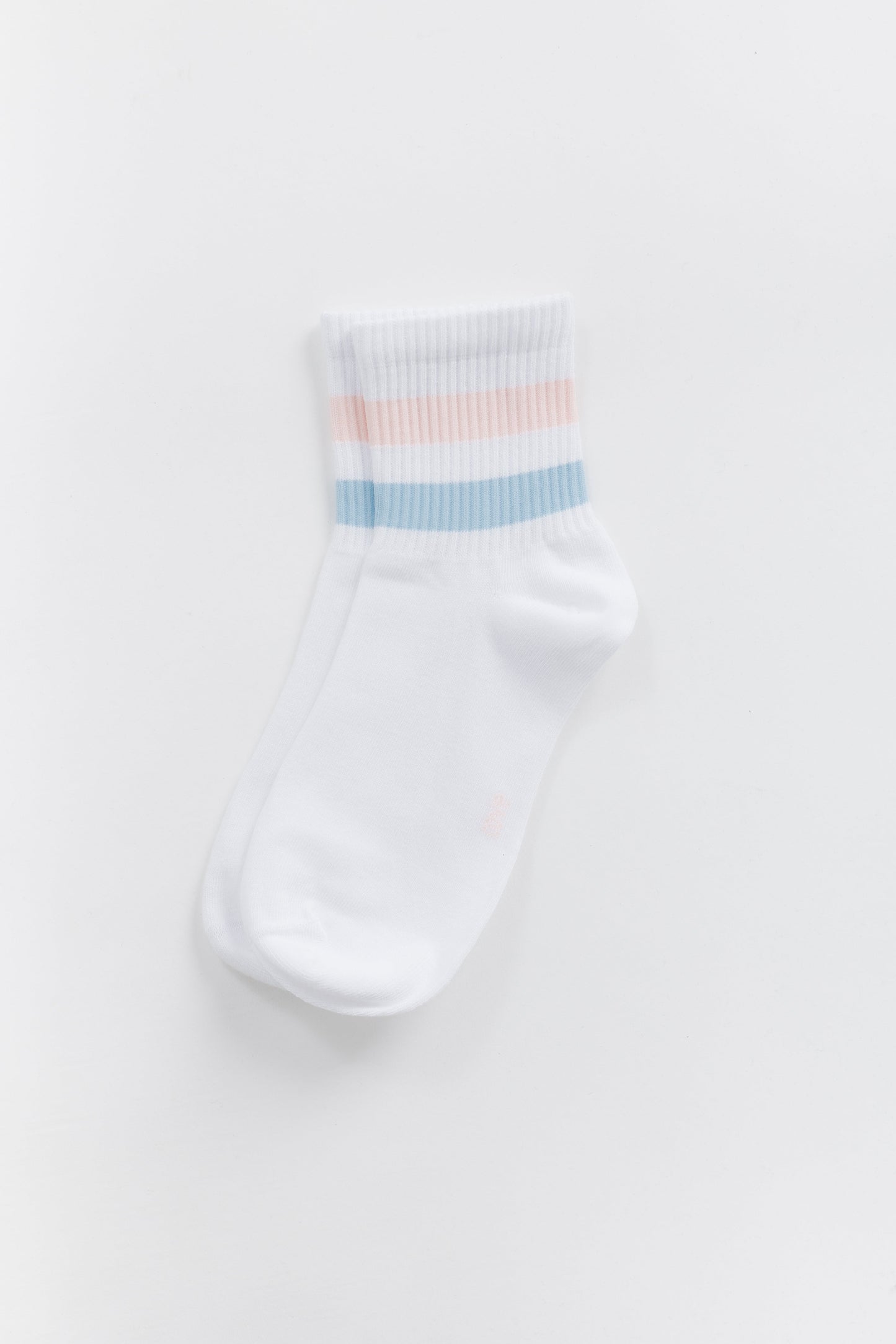 Cove Athletic Quarter Socks WOMEN'S SOCKS Cove Accessories Pink/Blue OS 