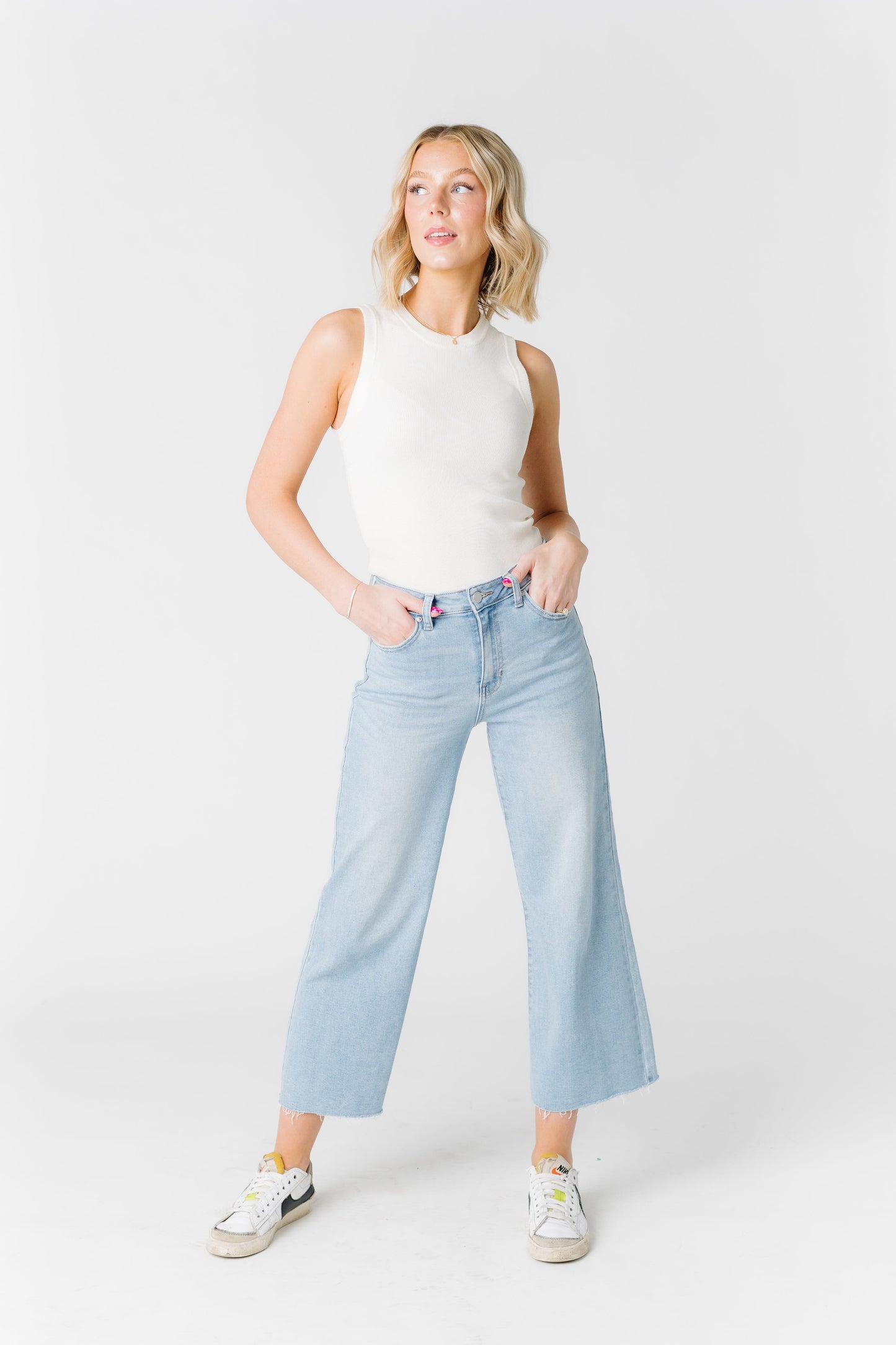 Wide Leg Denim WOMEN'S DENIM Just Panmaco Inc.