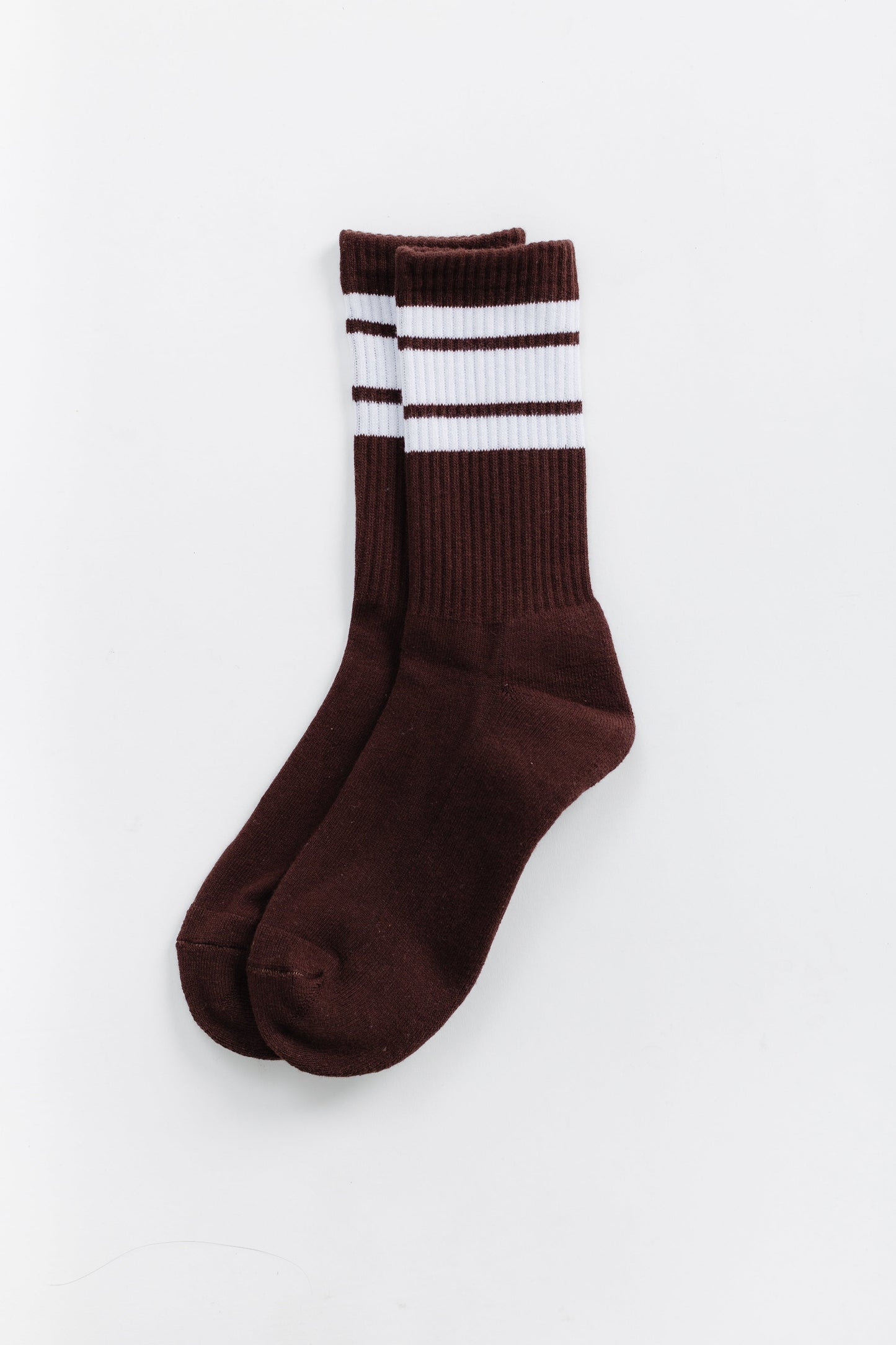 Cove Vail Stripe Socks WOMEN'S SOCKS Cove Accessories Brown OS