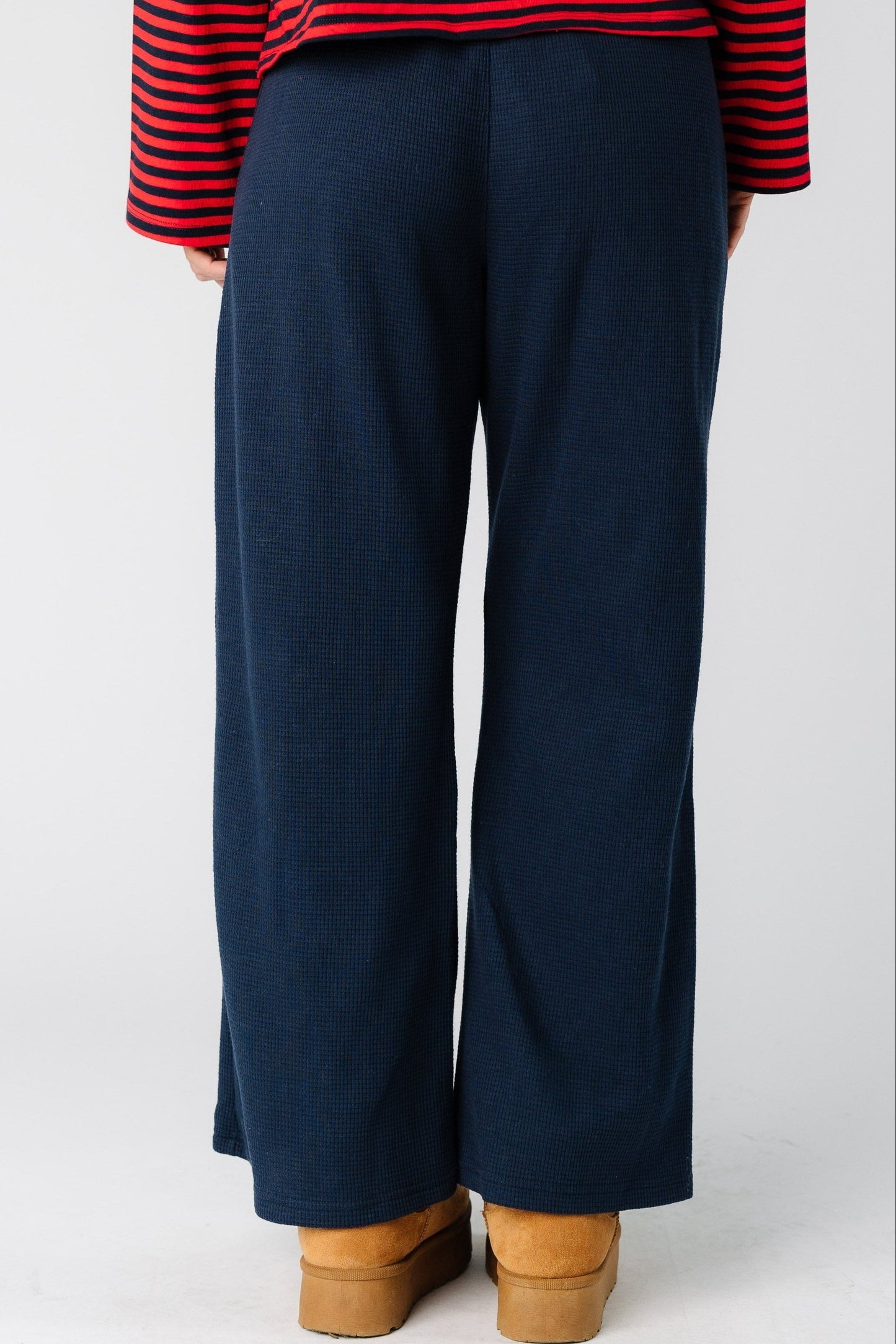 Brass & Roe Waffle Lounge Pants Petite WOMEN'S PANTS brass & roe