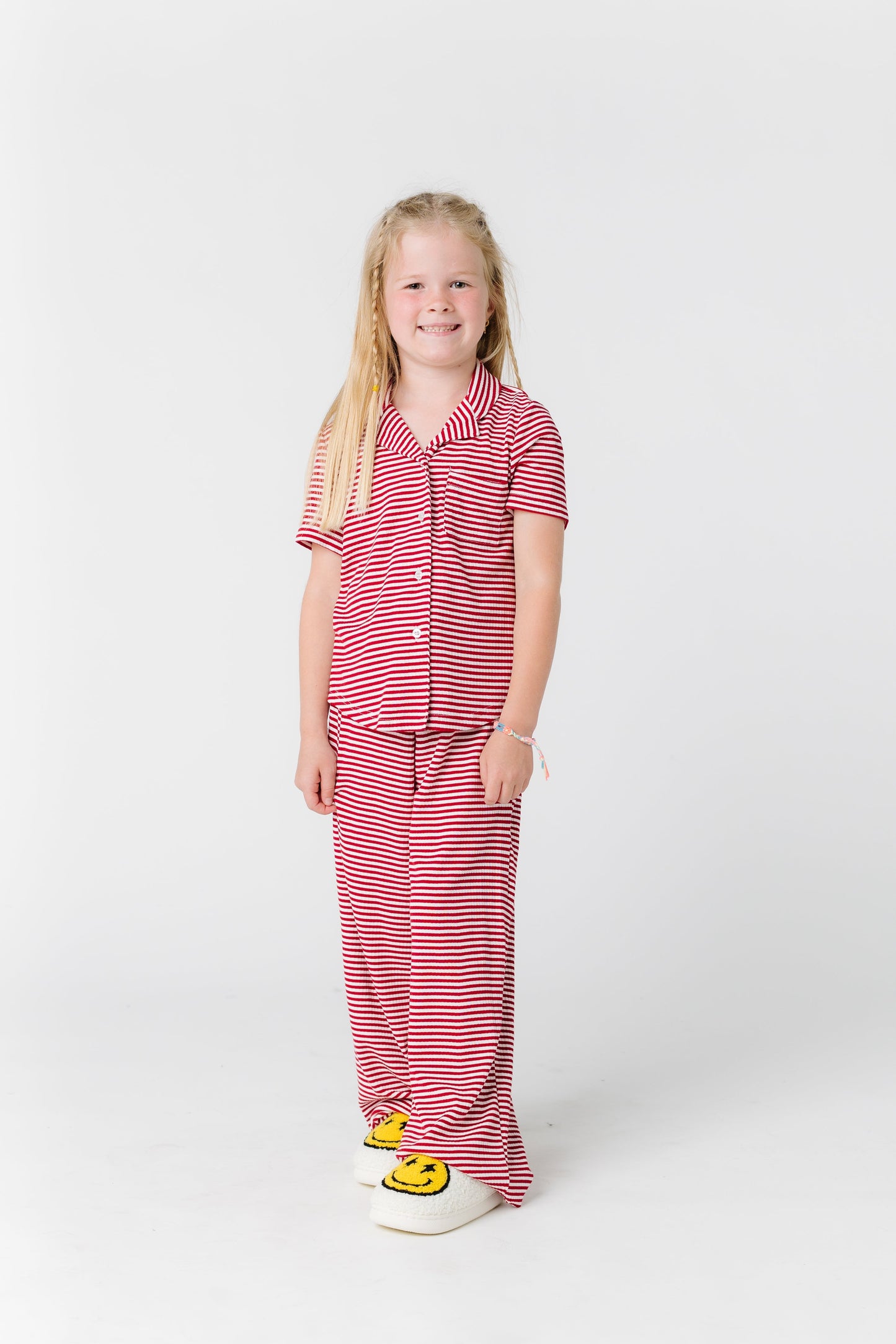 Wide Leg Kids Pajama Set KID'S PAJAMAS brass & roe 