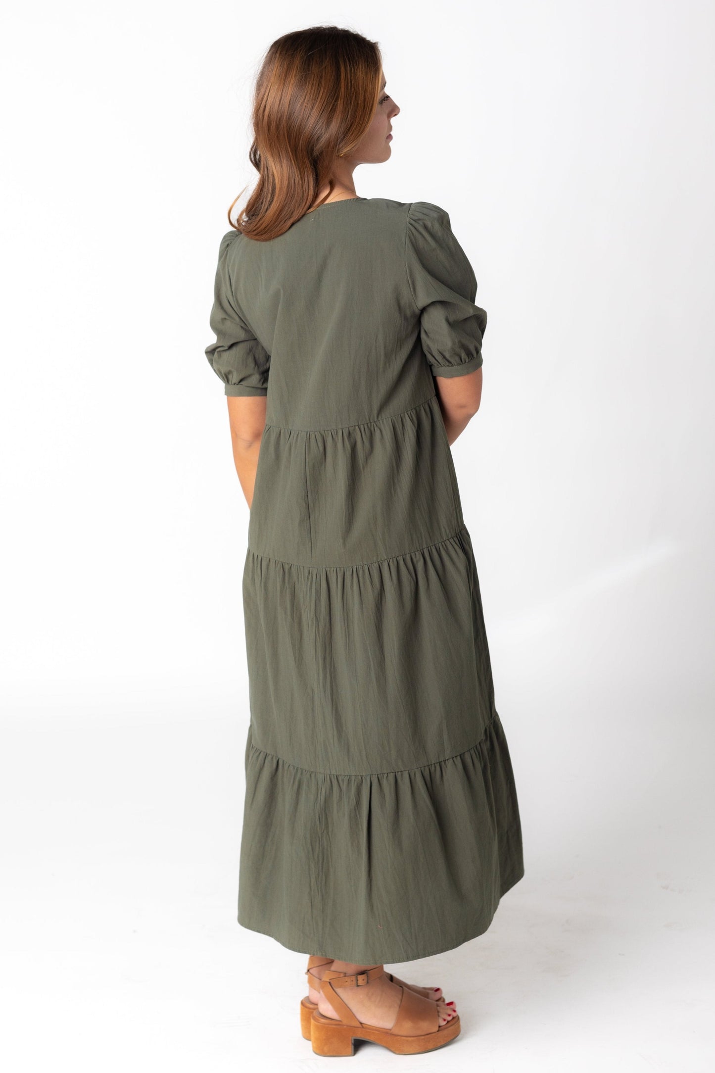 Brass & Roe Jayden V-Neck Dress WOMEN'S DRESS brass & roe