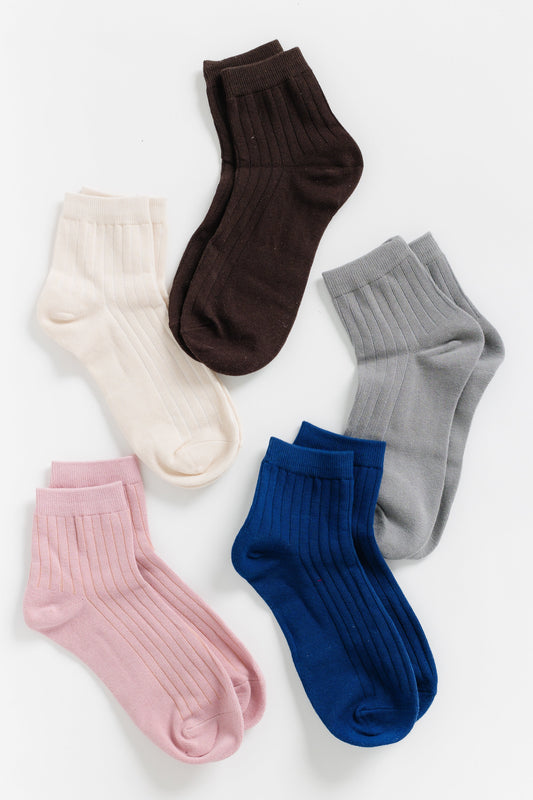 Cove Casa Ribbed Socks WOMEN'S SOCKS Cove Accessories