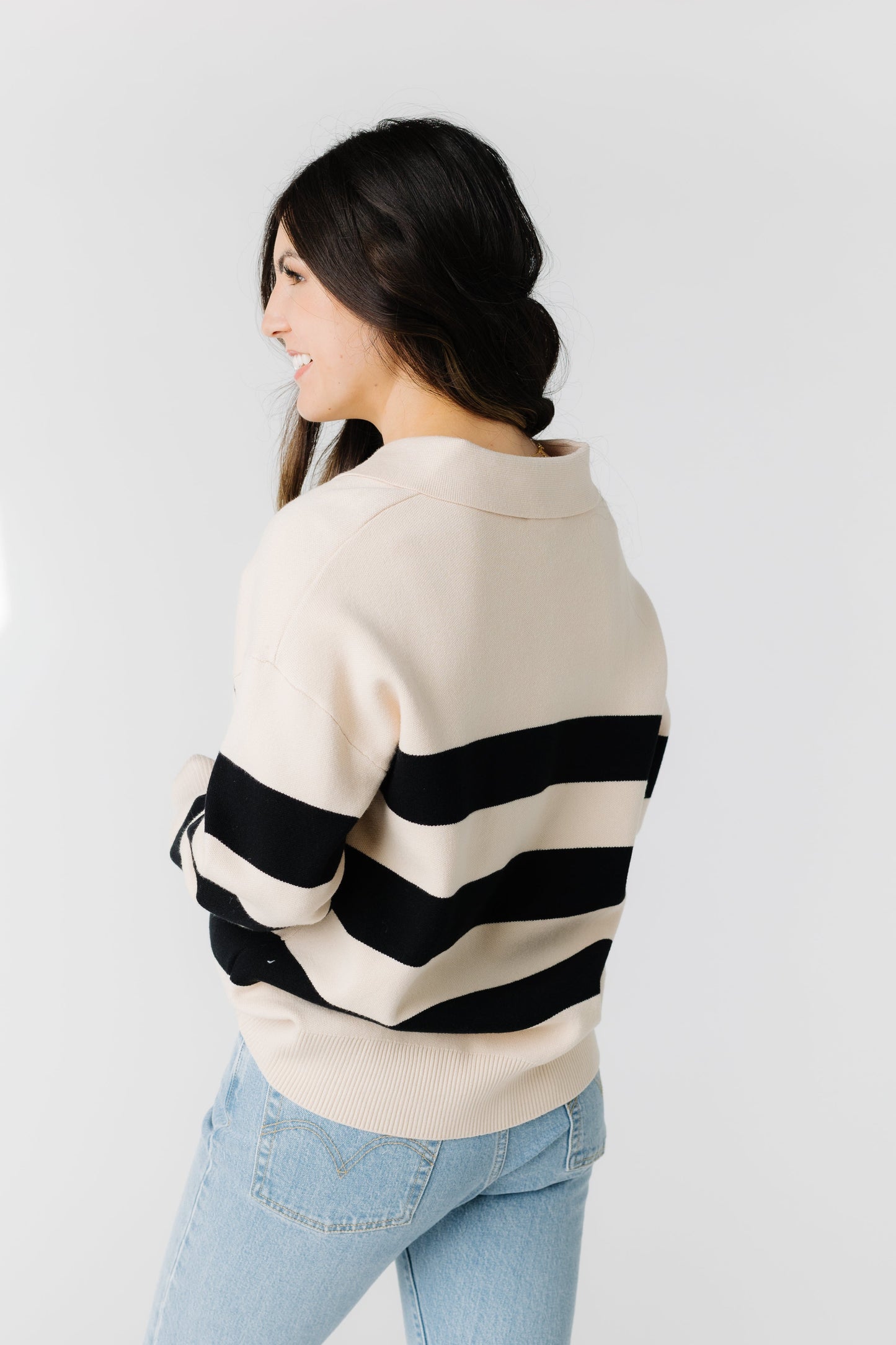 The Trader Collared Sweater WOMEN'S SWEATERS Tea N Rose