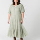 Citrus Laura Dress WOMEN'S DRESS Citrus Green Print XXL 