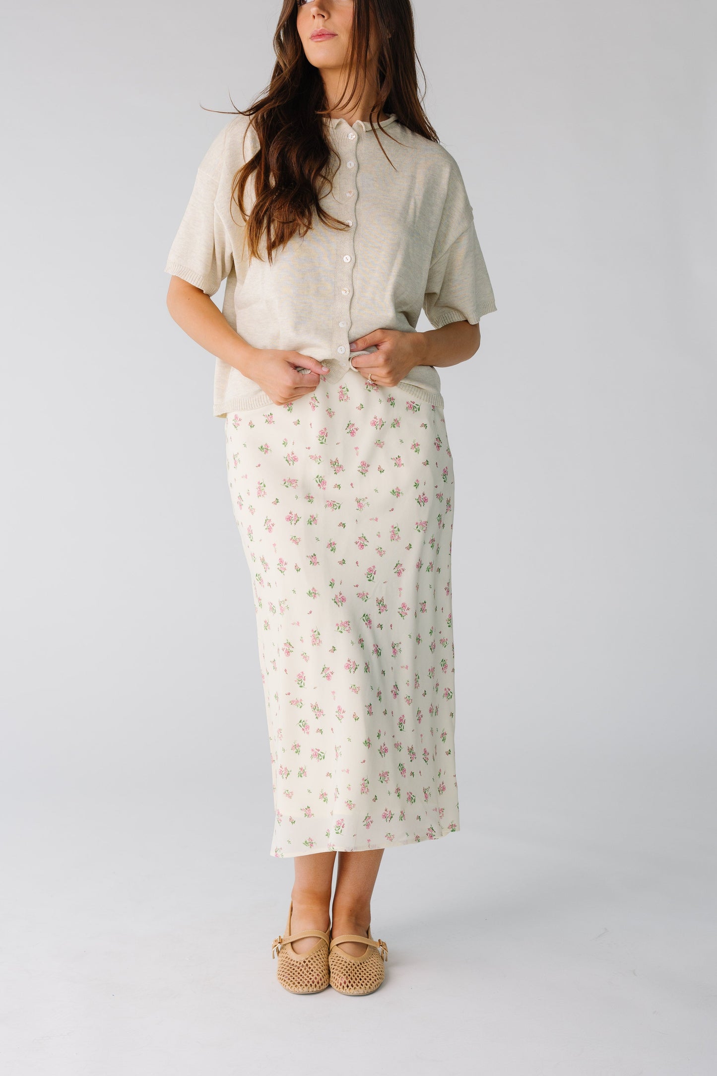 Brass & Roe Ellie Print Skirt WOMEN'S SKIRTS brass & roe