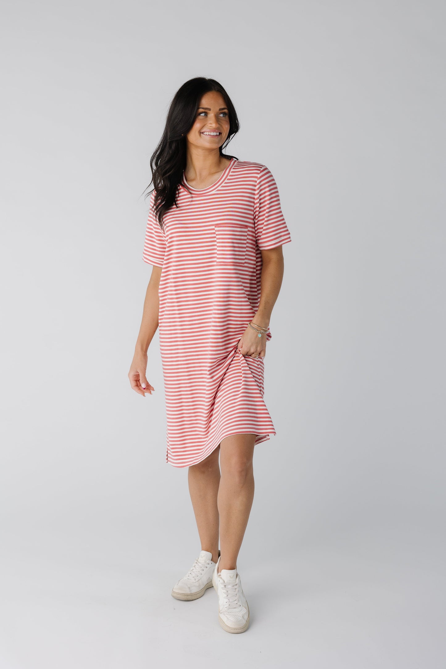 Brass & Roe Cozy T-Shirt Dress WOMEN'S DRESS brass & roe