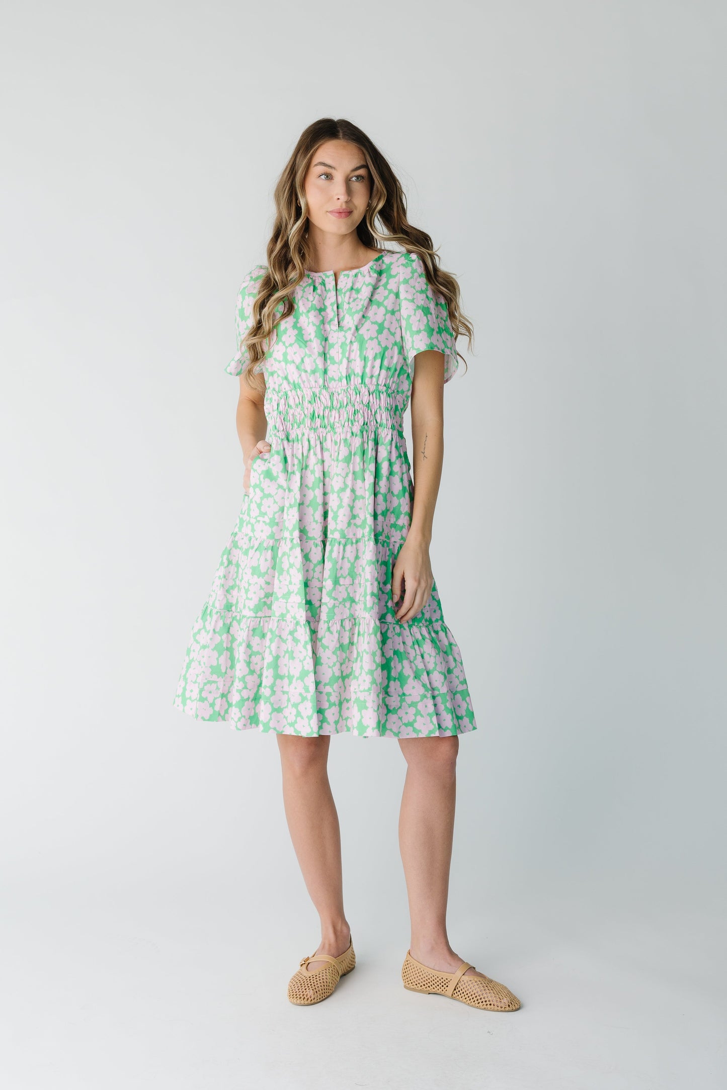 Brass & Roe Ellery Tiered Dress WOMEN'S DRESS brass & roe