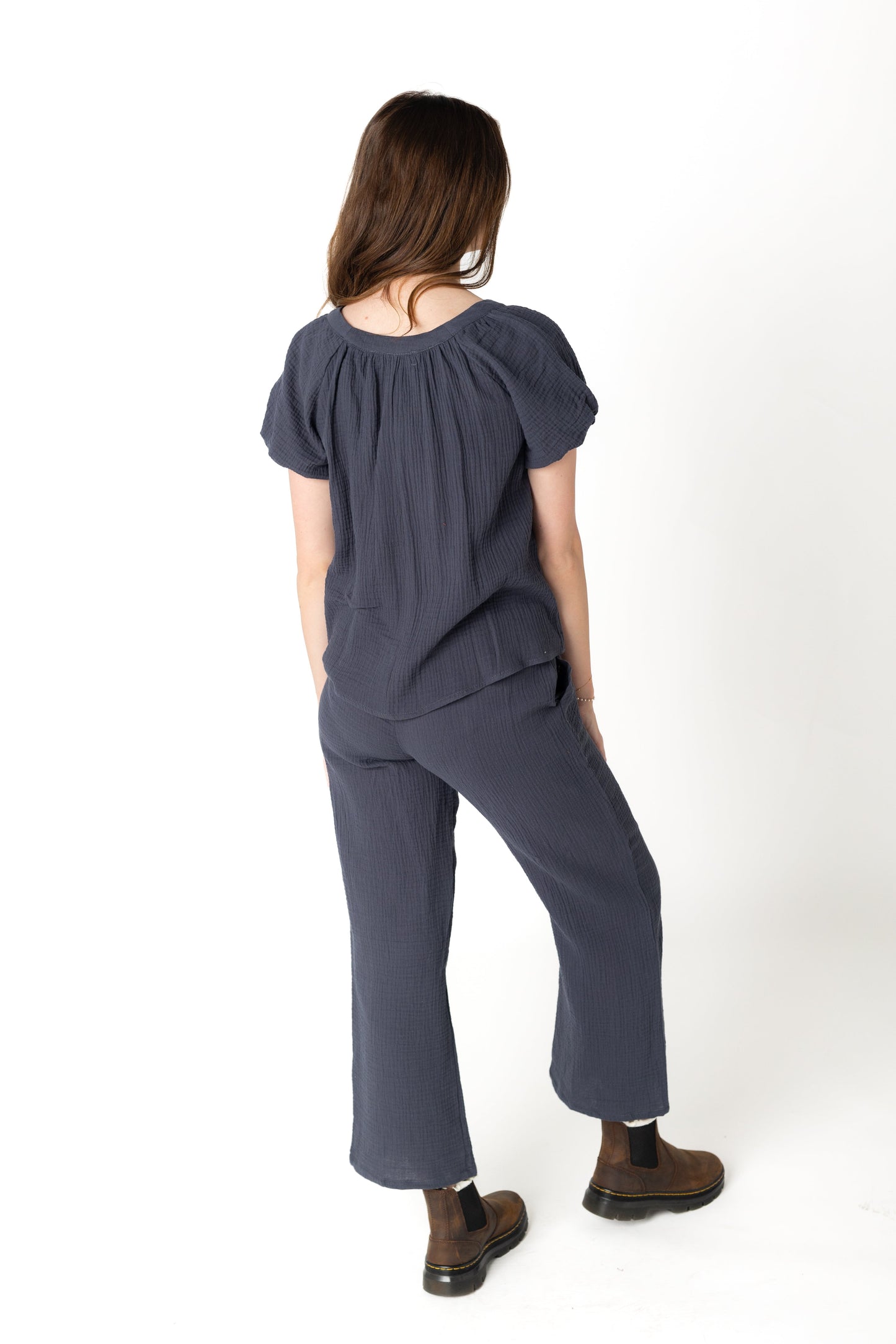 Brass & Roe Gauze Drawstring Pants WOMEN'S PANTS brass & roe