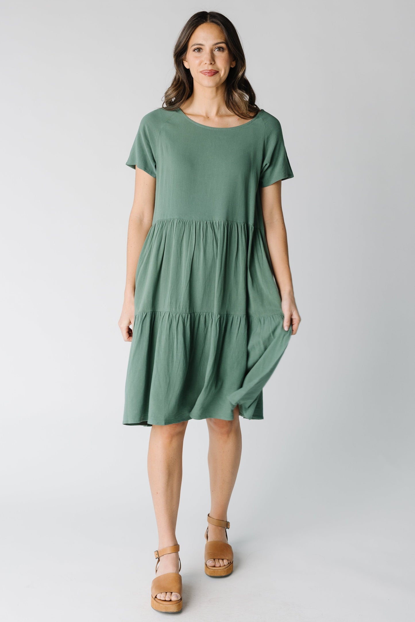 Brass & Roe The Cici Knee Dress WOMEN'S DRESS brass & roe Royal Blue XS