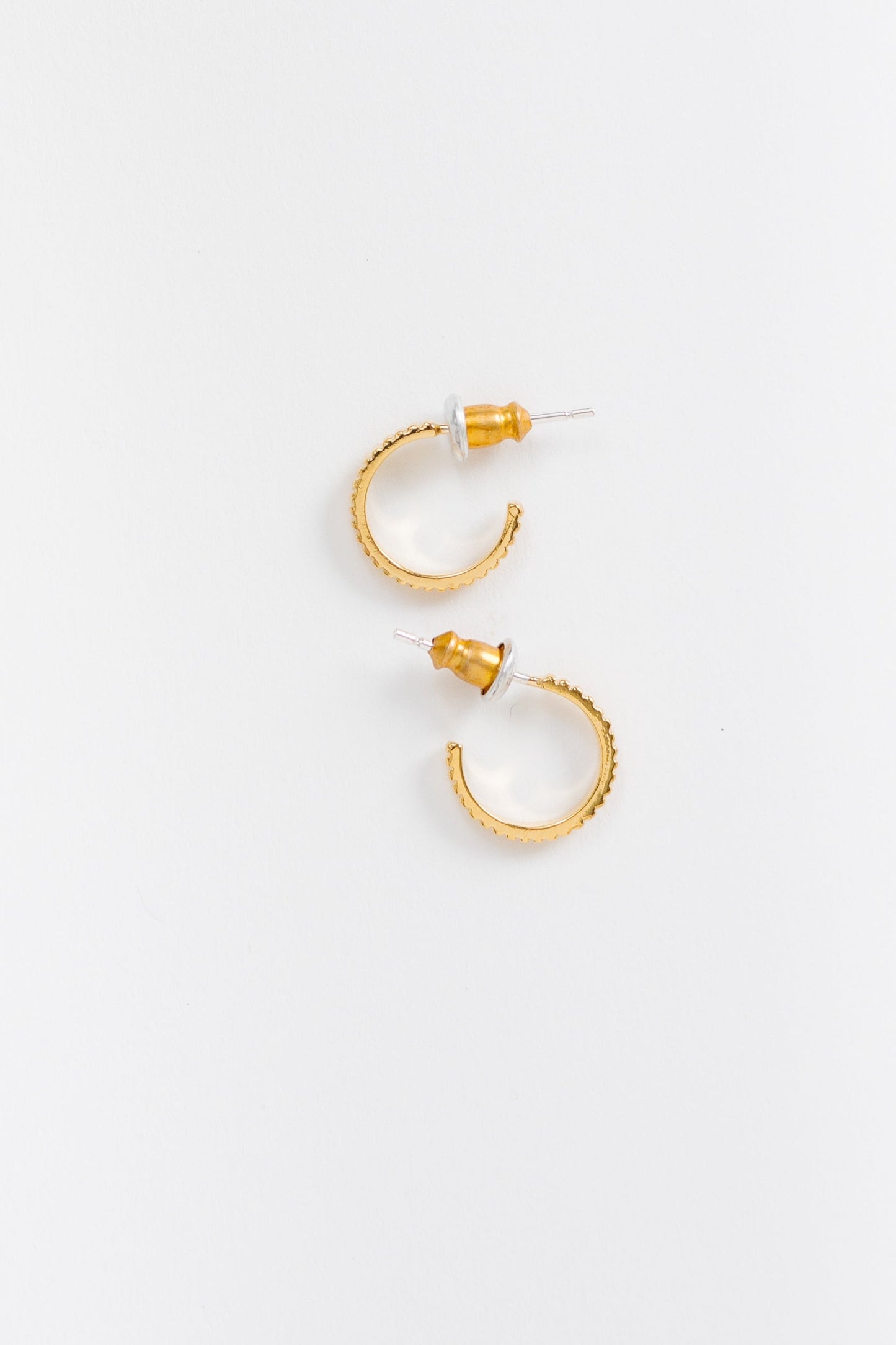 Cove Noah Hoops WOMEN'S EARINGS Cove Accessories Gold OS 