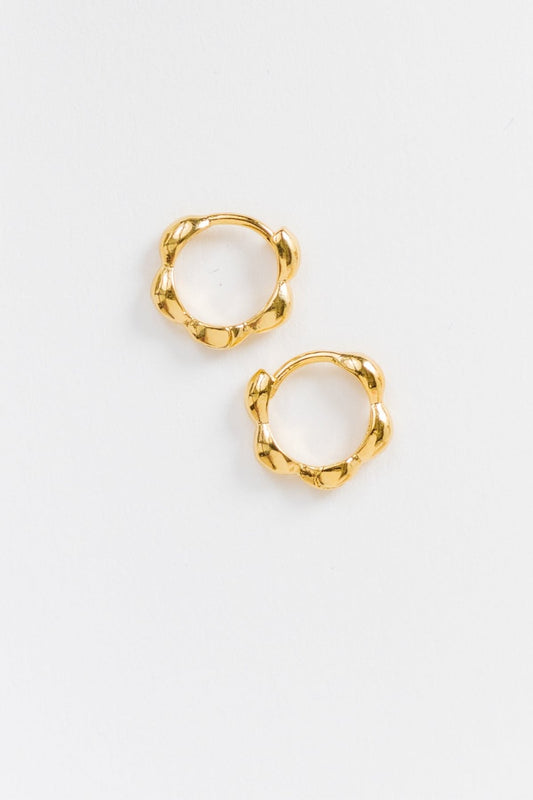 Cove Bracha Hoops WOMEN'S EARINGS Cove Accessories Gold OS