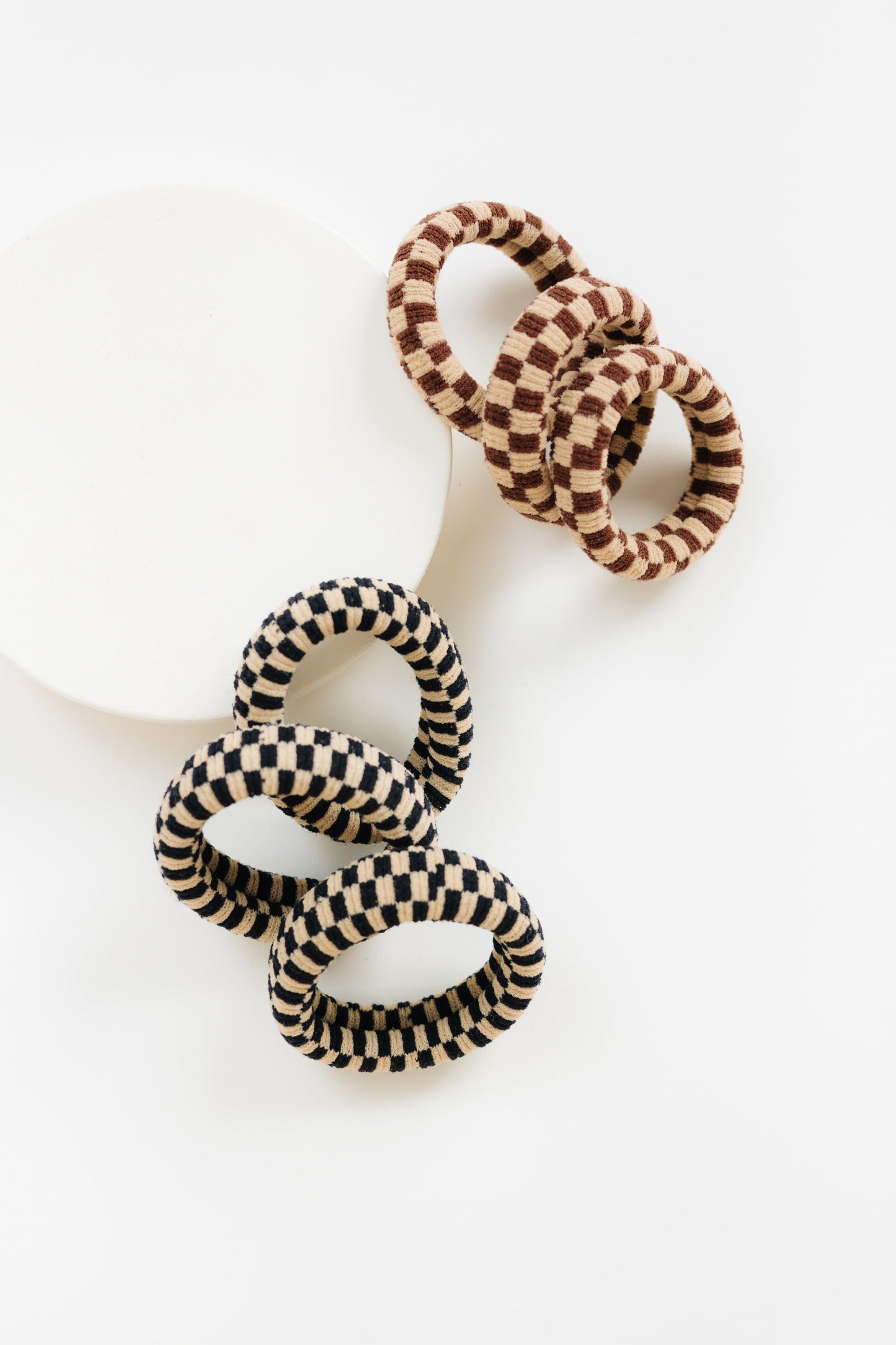 Cove Regatta Hair Tie Set WOMEN'S HAIR ACCESSORY Cove Accessories Black & Brown OS