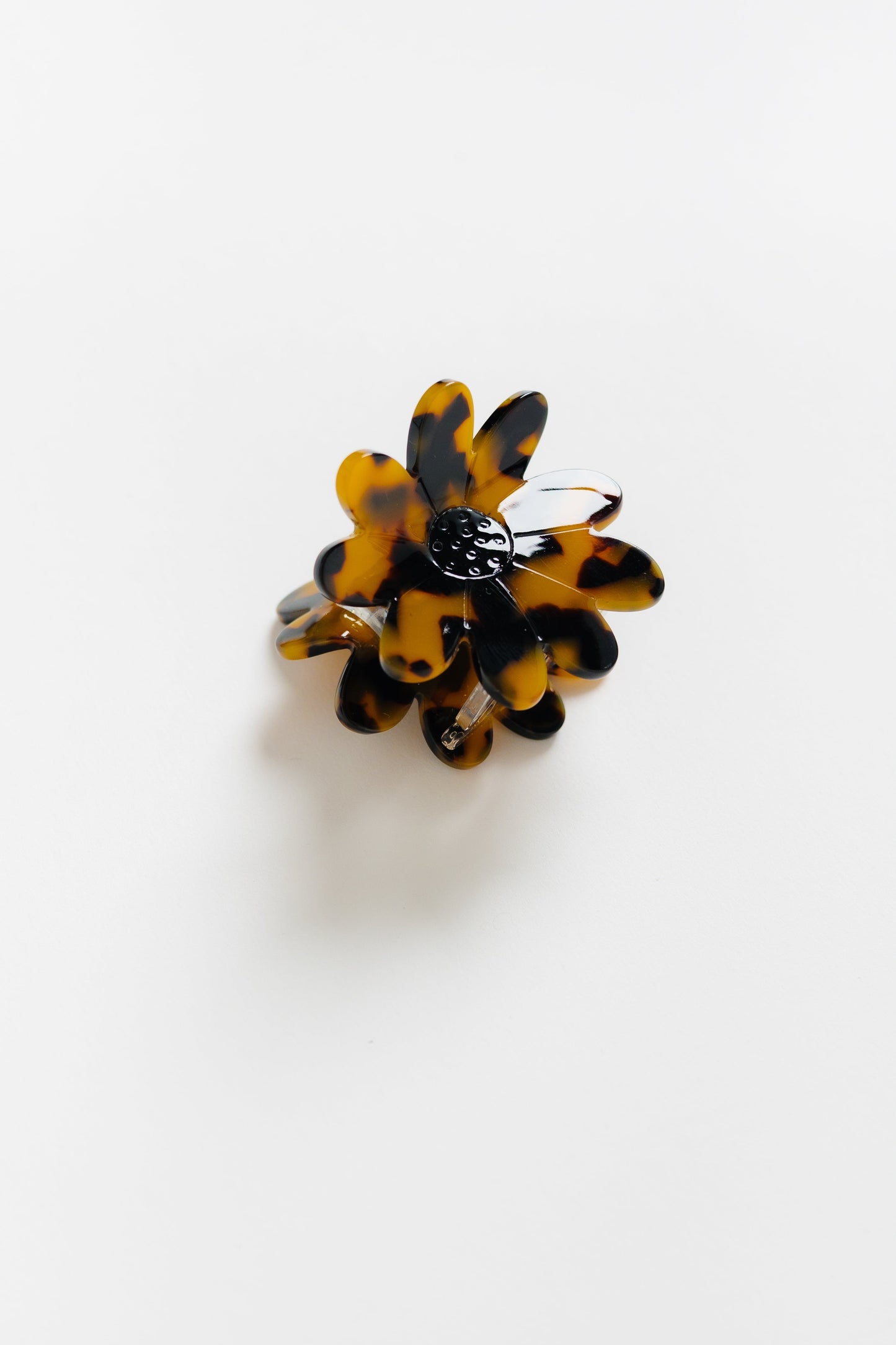 Cove Mini Flower Acetate Claw WOMEN'S HAIR ACCESSORY Cove Accessories Tortoise 2 inch