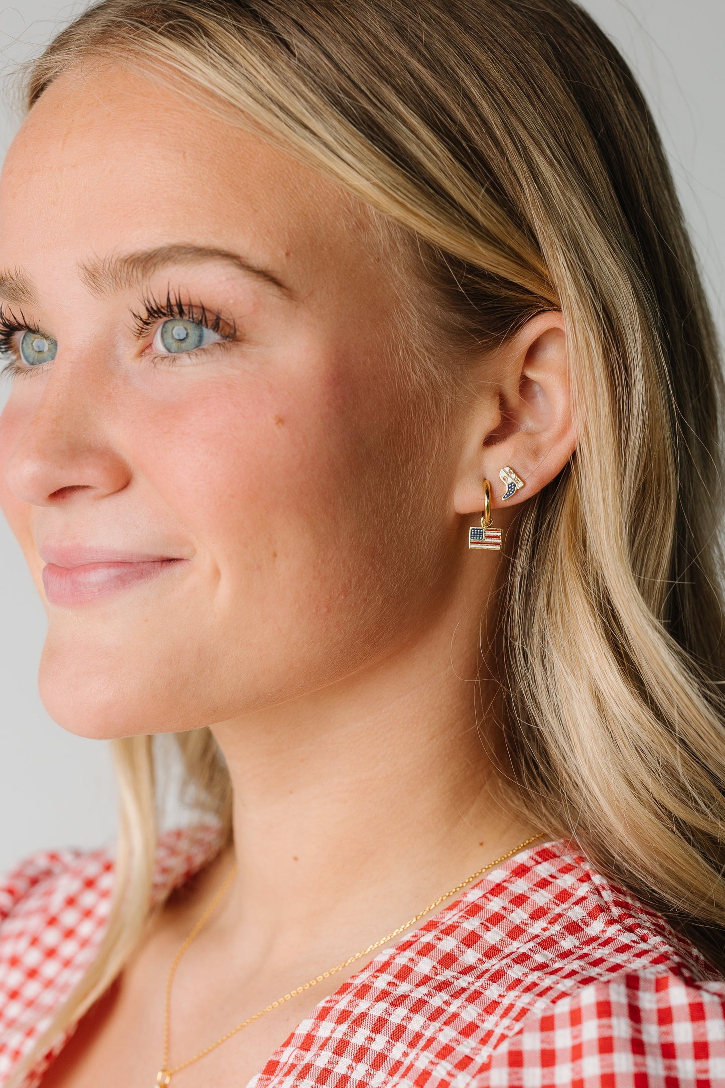 Cove Freedom Cowboy Boot Stud Earrings WOMEN'S EARINGS Cove Accessories