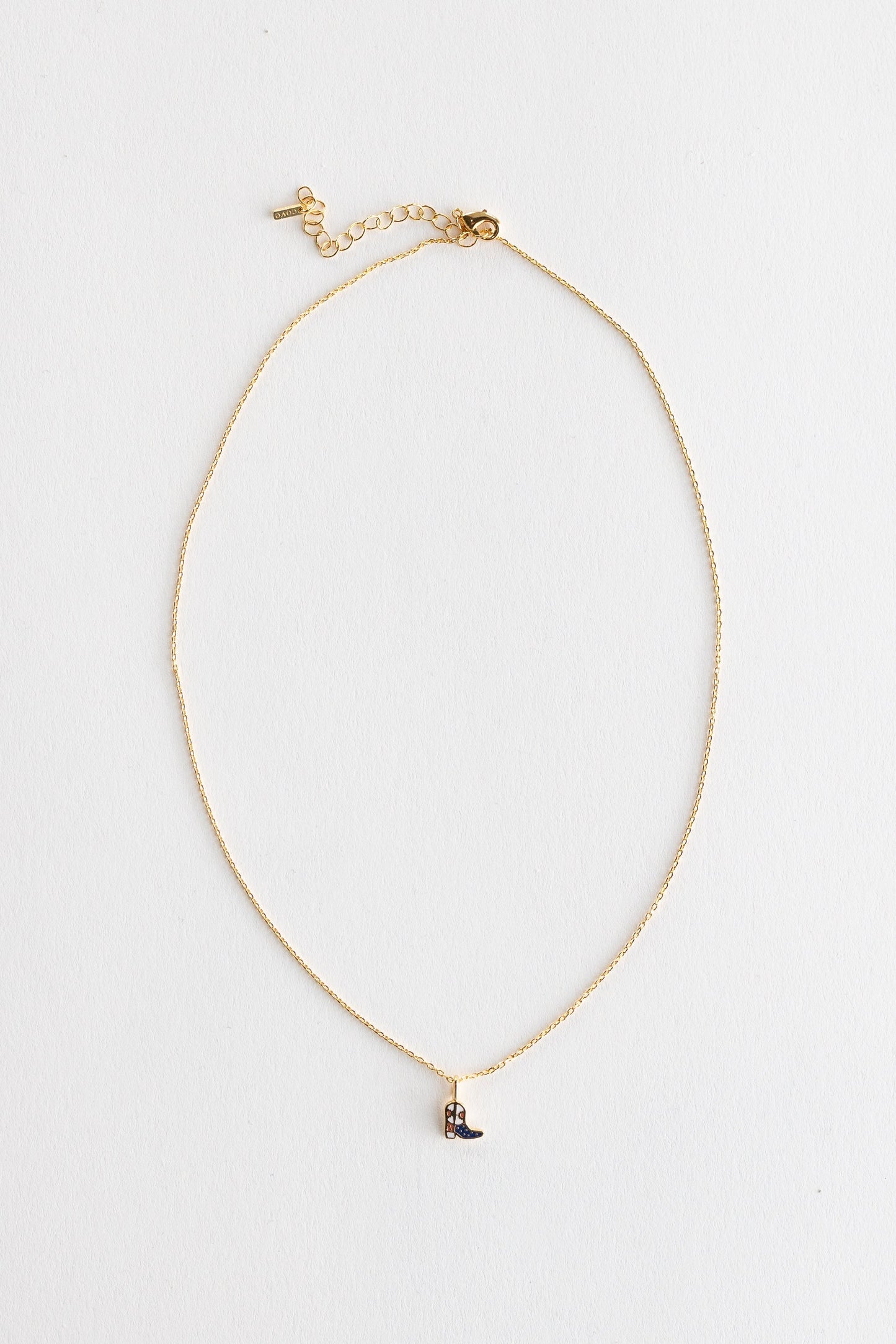 Cove Freedom Cowboy Boot Necklace WOMEN'S NECKLACE Cove Accessories