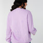 Billabong Ride In Sweatshirt - Lavender WOMEN'S SWEATSHIRT Billabong 