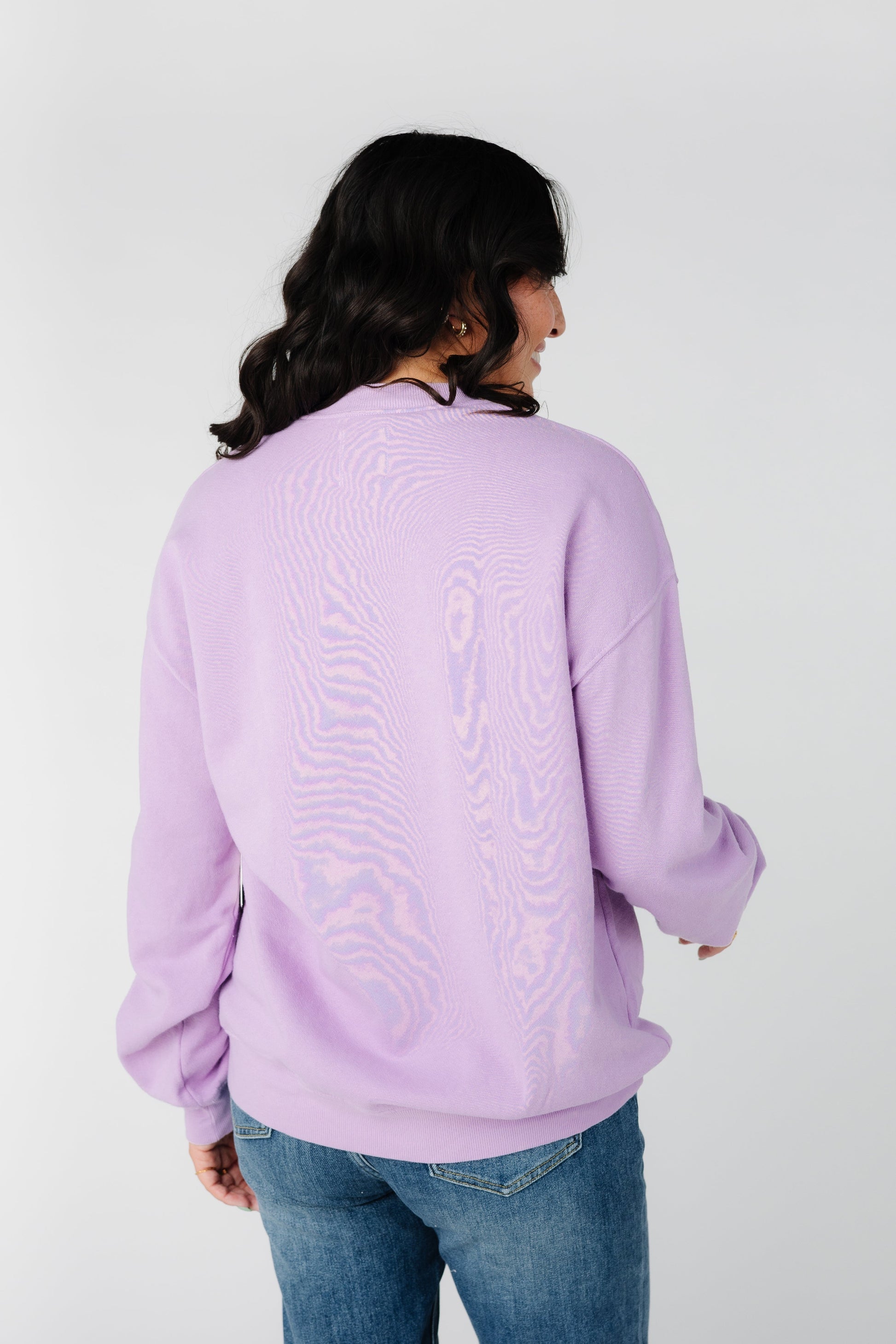 Billabong Ride In Sweatshirt - Lavender WOMEN'S SWEATSHIRT Billabong 