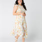 Springtime Smocked Dress WOMEN'S DRESS Blu Pepper Ivory Multi S 