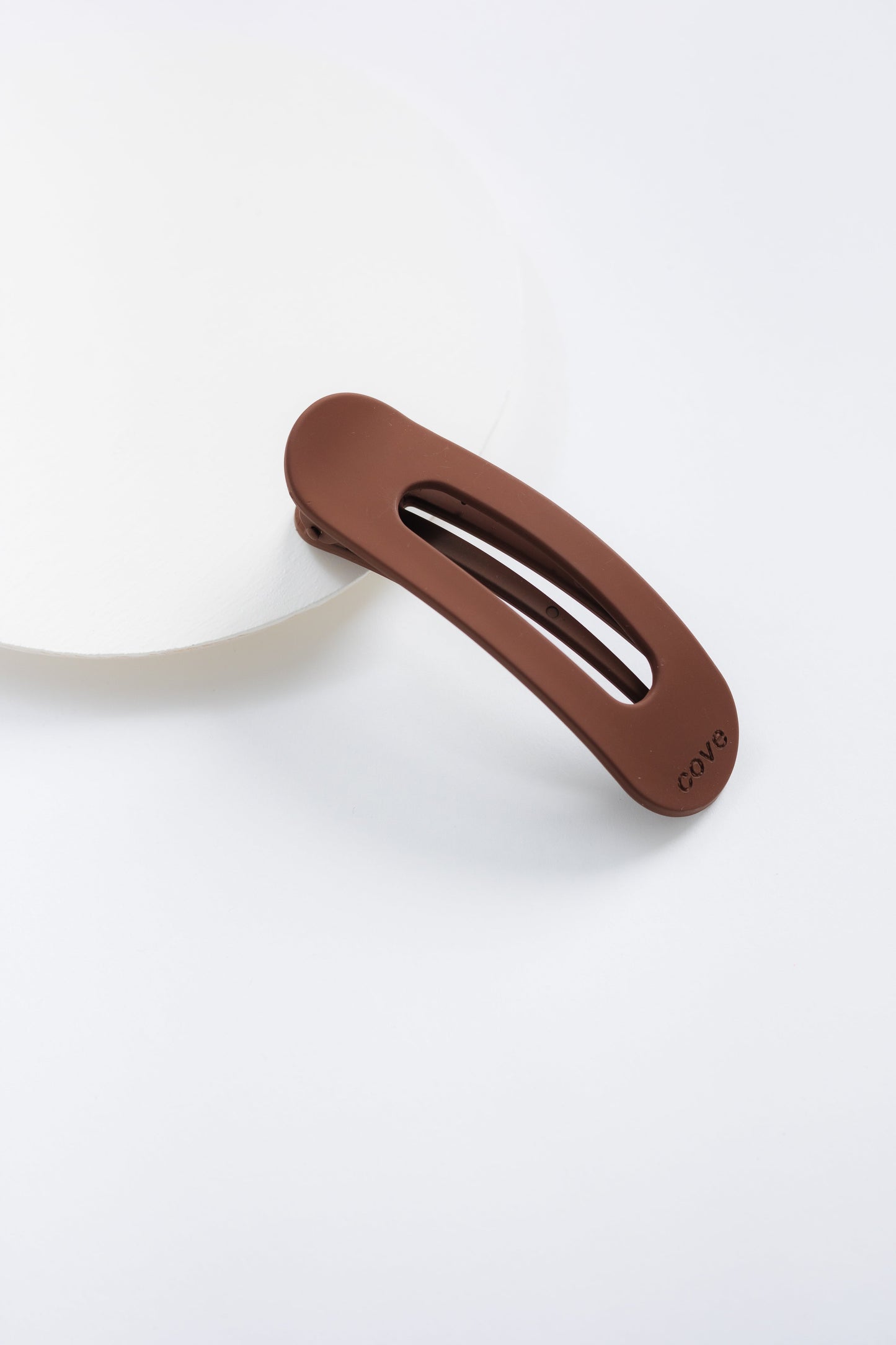 Cove Flat Claw WOMEN'S HAIR ACCESSORY Cove Accessories Brown OS