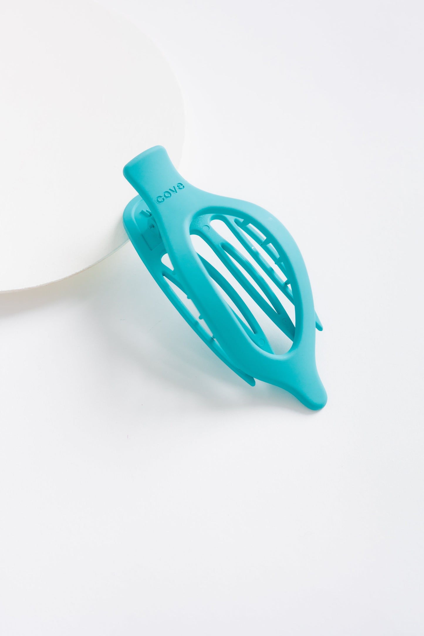 Cove Flat Oval Relax Claw WOMEN'S HAIR ACCESSORY Cove Accessories Teal OS