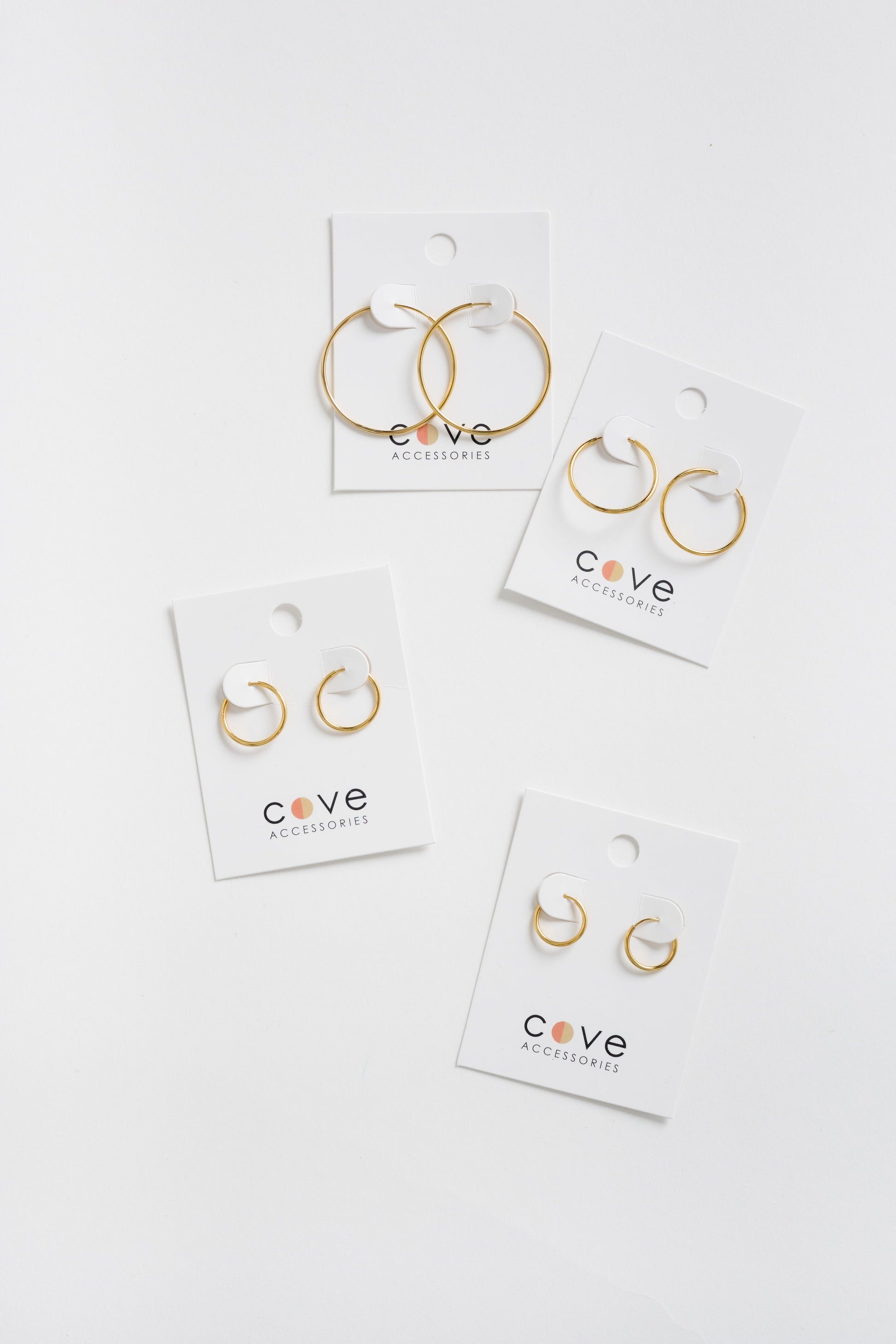 Cove Everyday Hoops WOMEN'S EARINGS Cove Accessories 