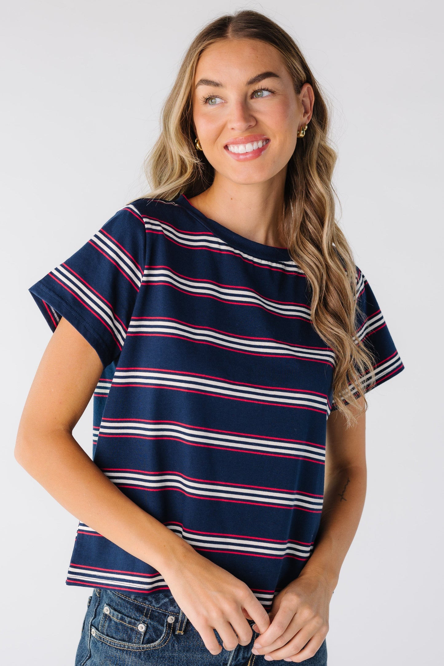 Brass & Roe New Era Tee WOMEN'S T-SHIRT brass & roe
