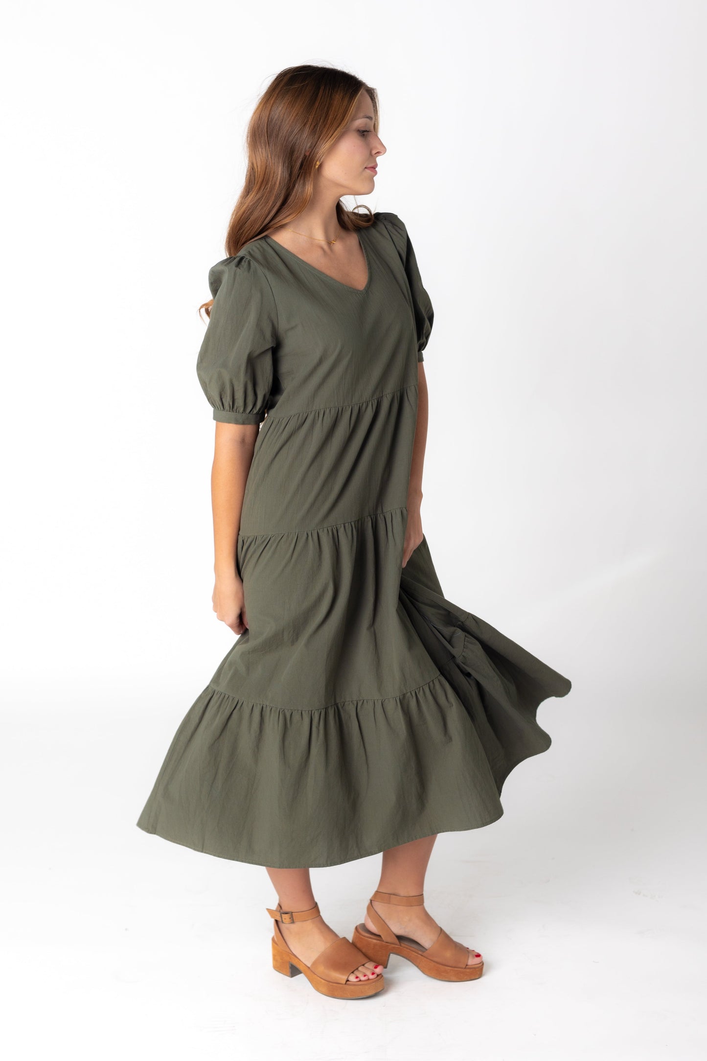 Brass & Roe Jayden V-Neck Dress WOMEN'S DRESS brass & roe