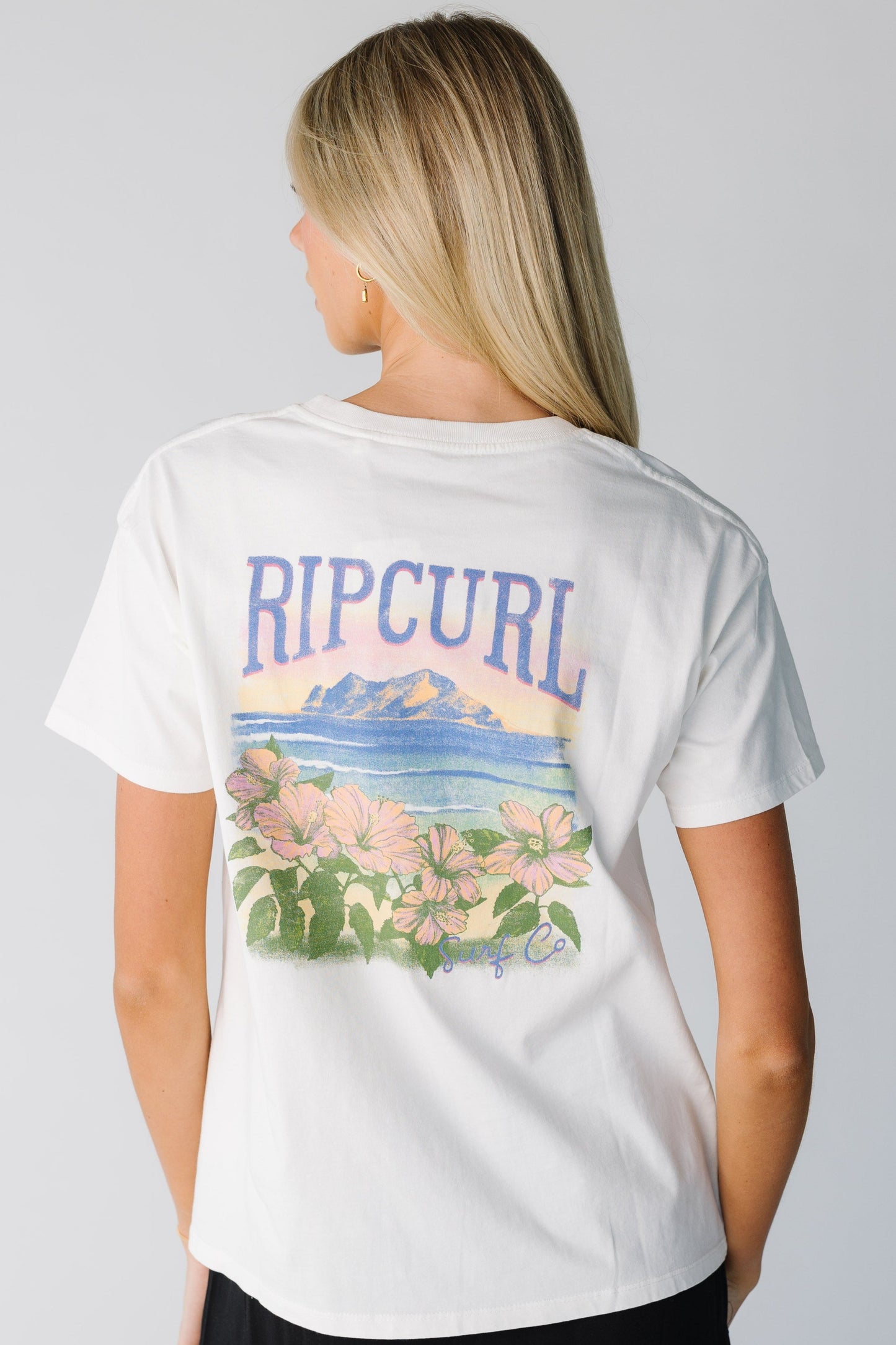 Rip Curl La Joya Relaxed Tee MEN'S T-SHIRT Rip Curl Bone XS