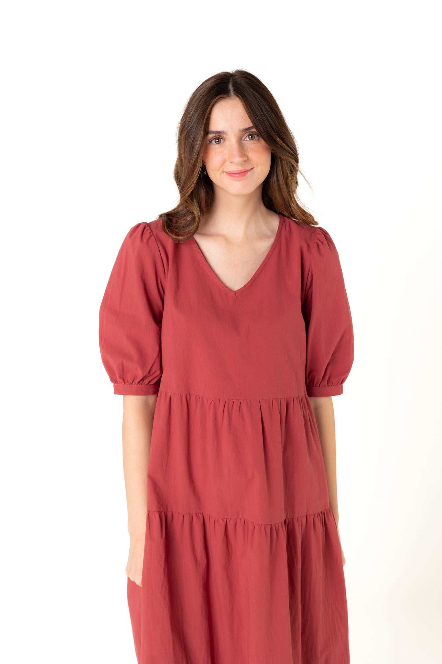 Brass & Roe Jayden V-Neck Dress WOMEN'S DRESS brass & roe