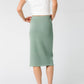 Brass & Roe The Go To Skirt - Dusty Sage WOMEN'S SKIRTS brass & roe 