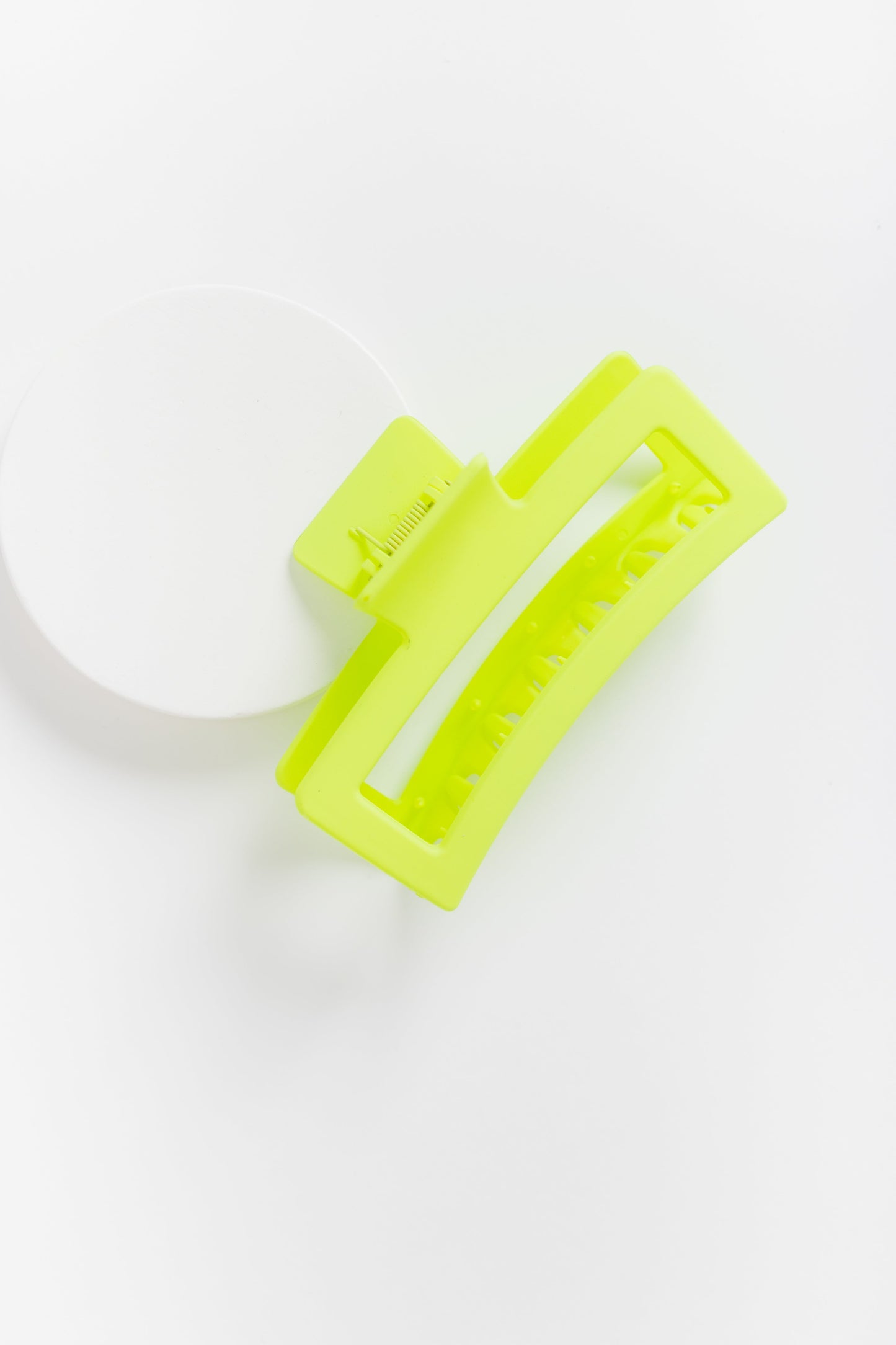 X-Large Hair Claw WOMEN'S HAIR ACCESSORY Cove Accessories Lime Green OS