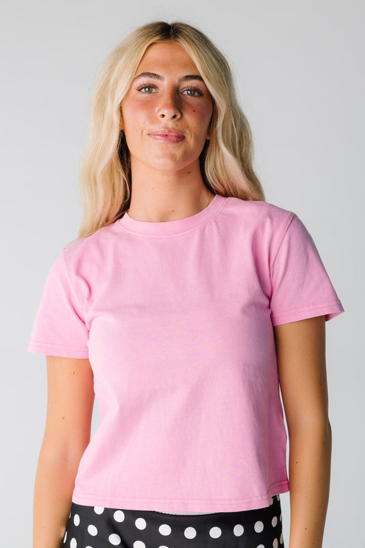 The Blank Tee WOMEN'S T-SHIRT The Blank Lab Pink Cosmos S
