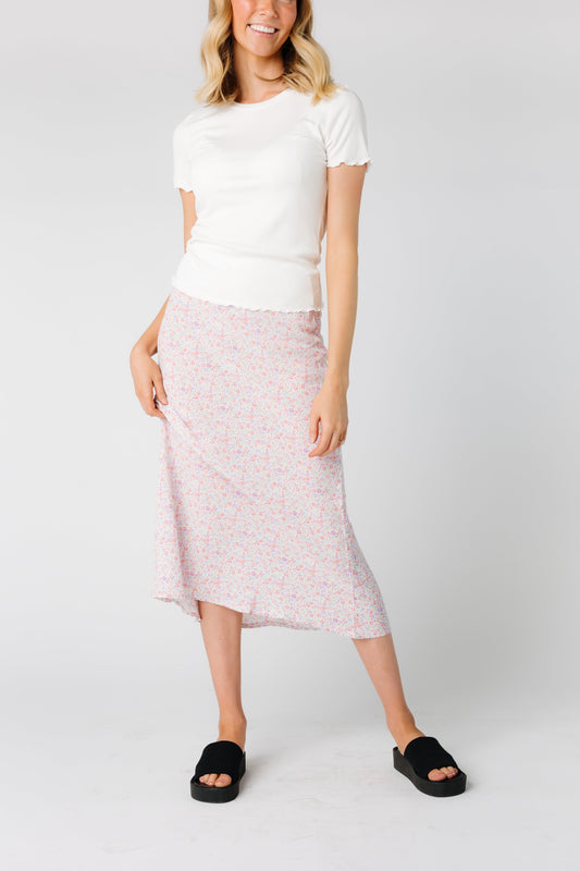 Modest Women's Print Skirt