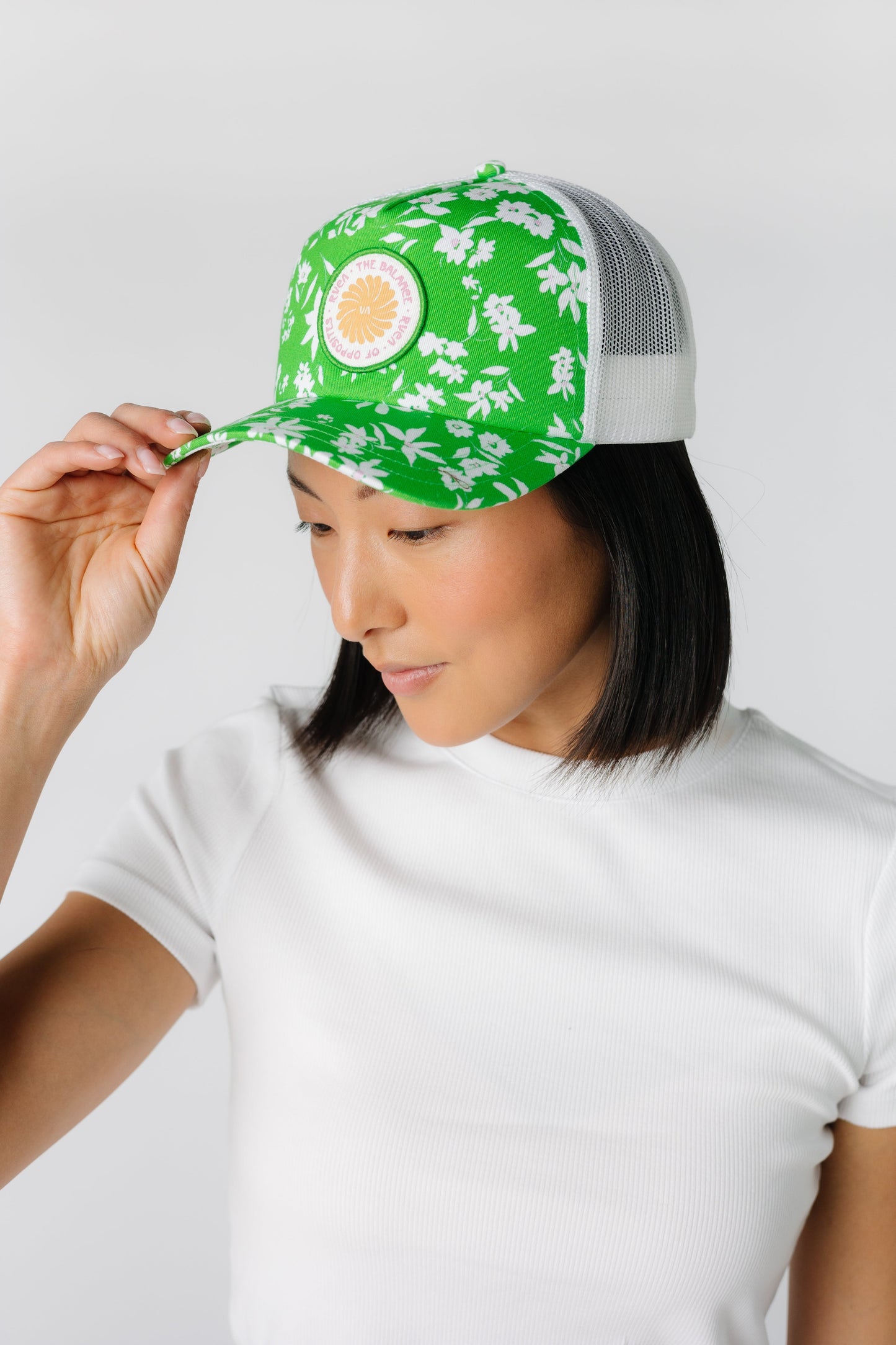RVCA Petals Trucker Hat HAT RVCA