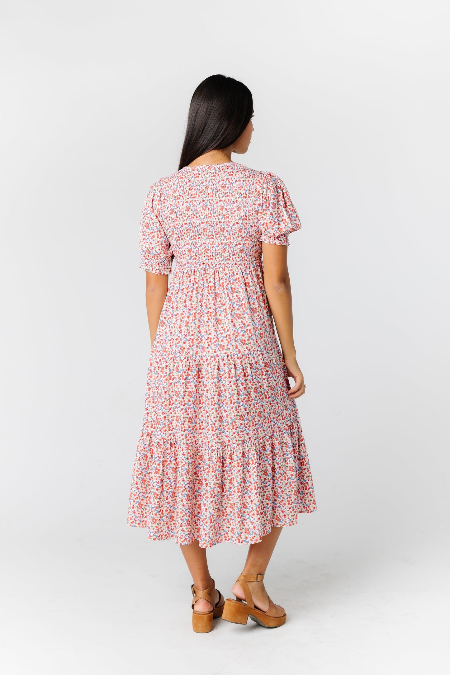 Alison Smocked Dress - Adult WOMEN'S DRESS brass & roe
