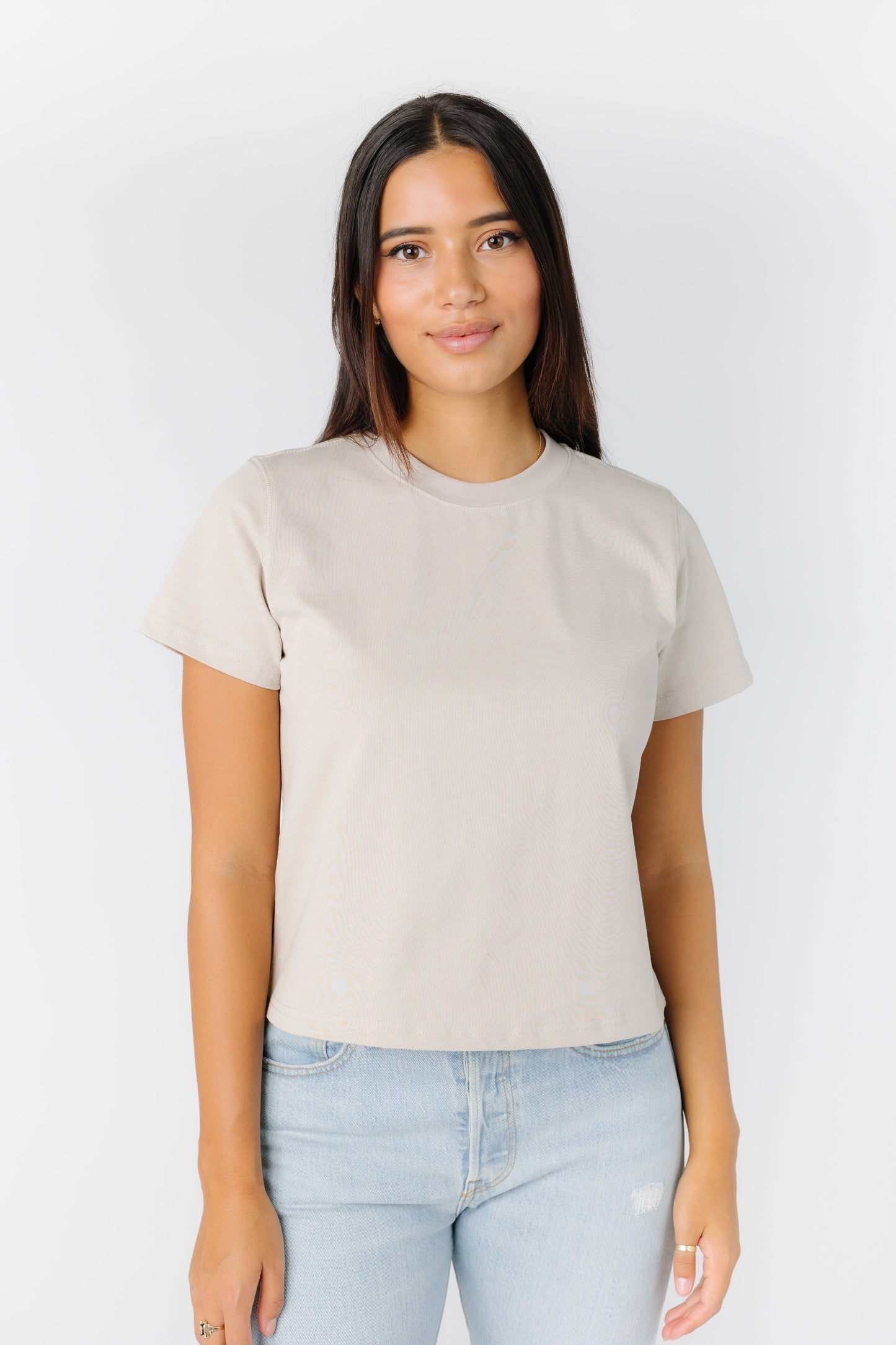 The Lanie Top WOMEN'S TOP Mod Ref Bone SMALL