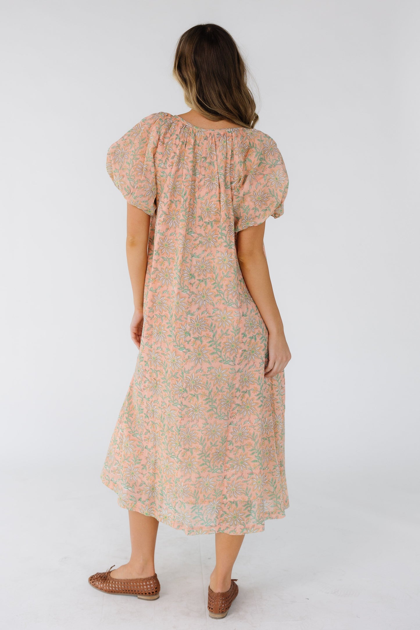 Citrus Button Down Midi Dress -Summer WOMEN'S DRESS Citrus