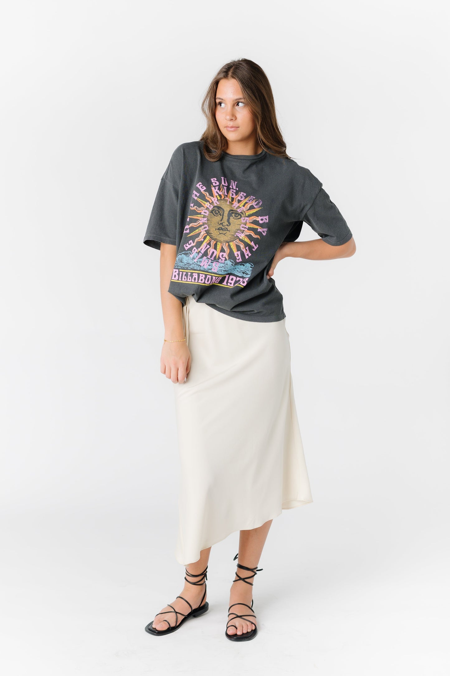 Sunrise Satin Skirt WOMEN'S SKIRTS Mod Ref