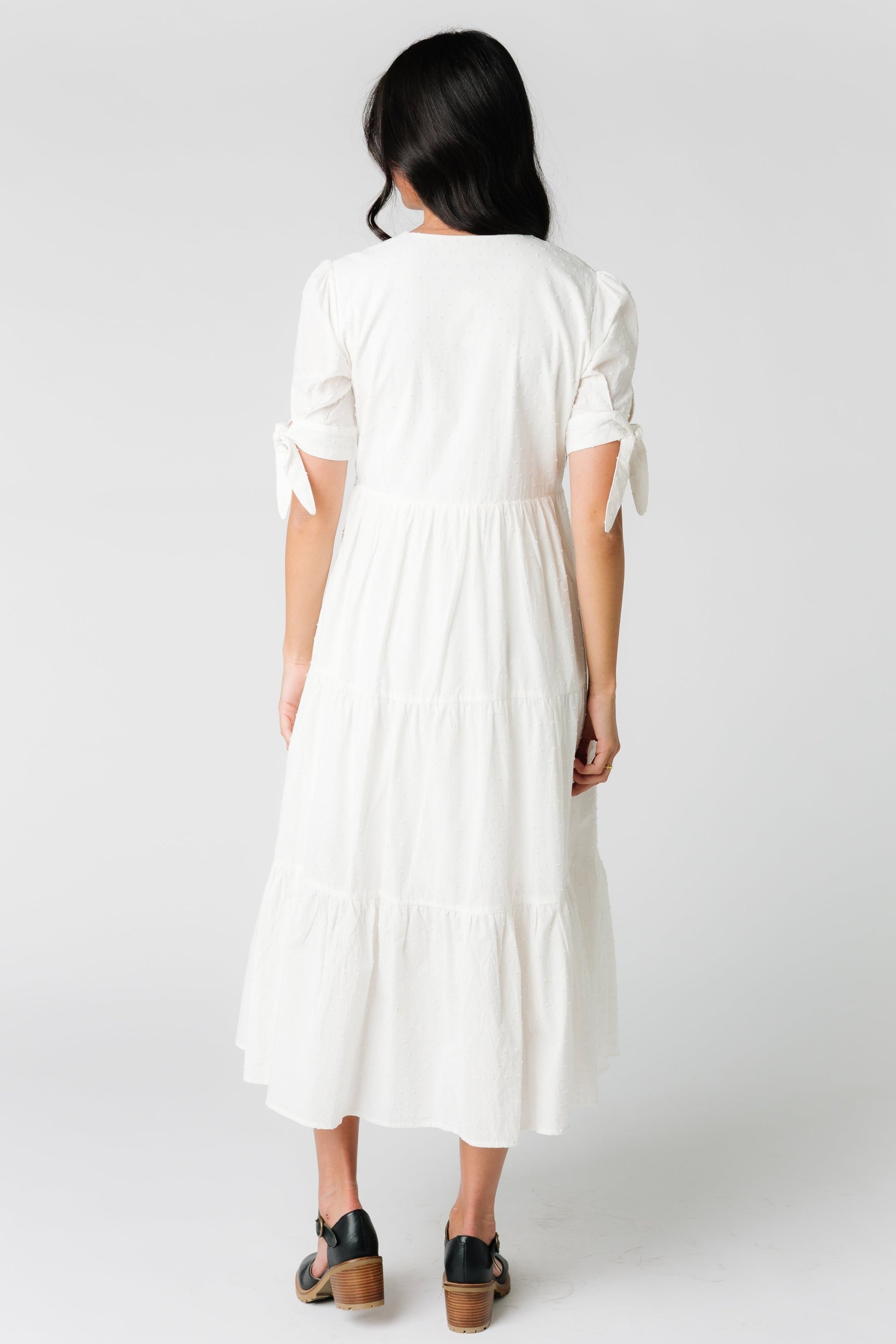 Brass & Roe Claire Tie-Sleeve Dress WOMEN'S DRESS brass & roe