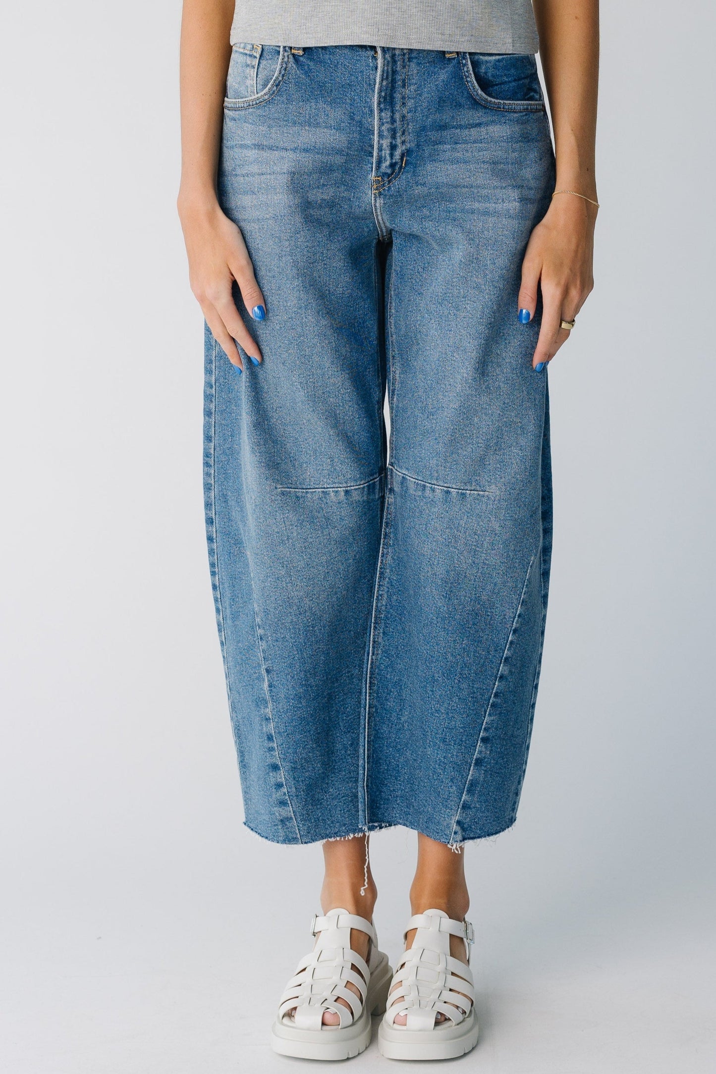 Lexie Barrel Jean WOMEN'S JEANS Just Panmaco Inc.